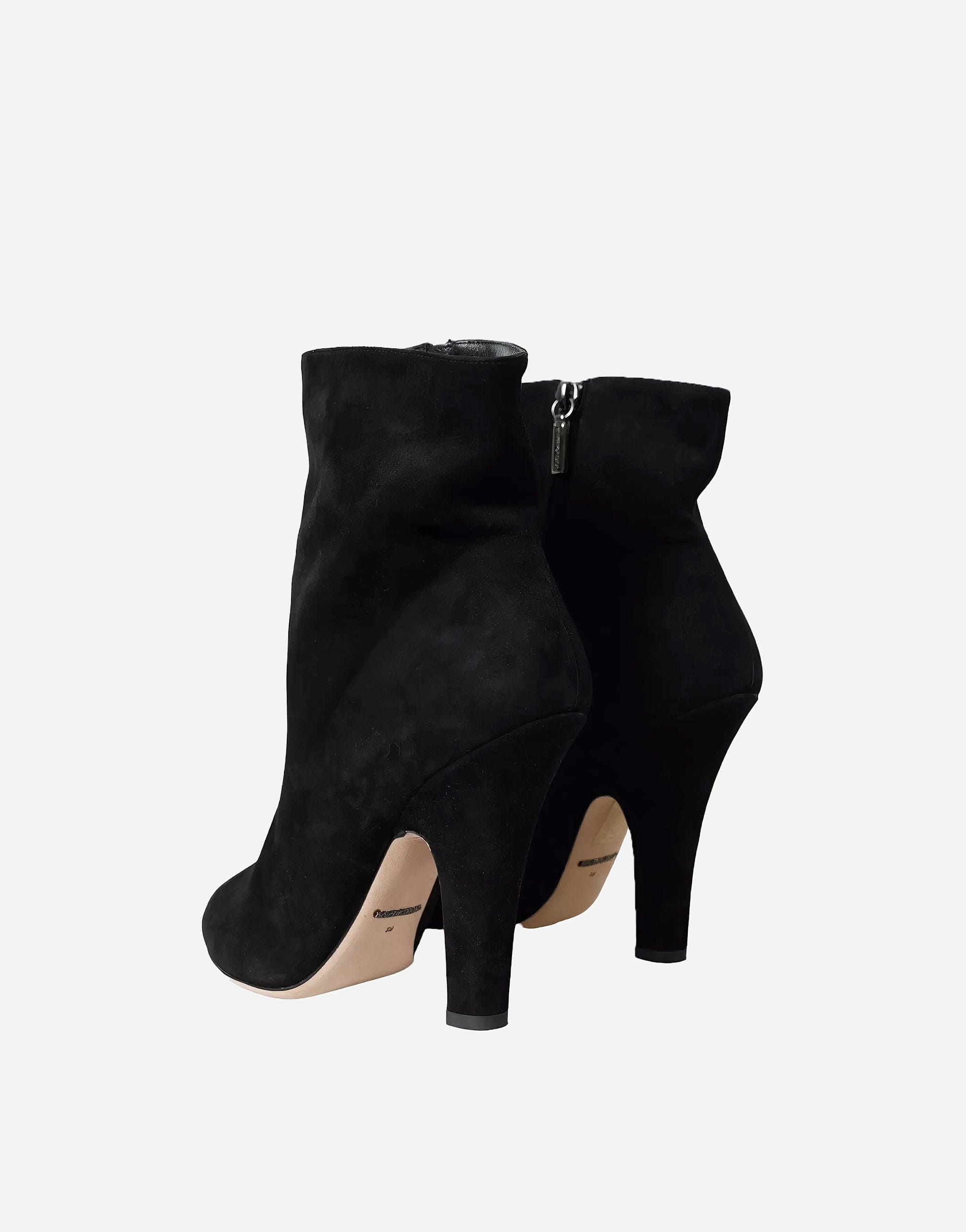 Dolce & Gabbana Block-Heel Suede Boots