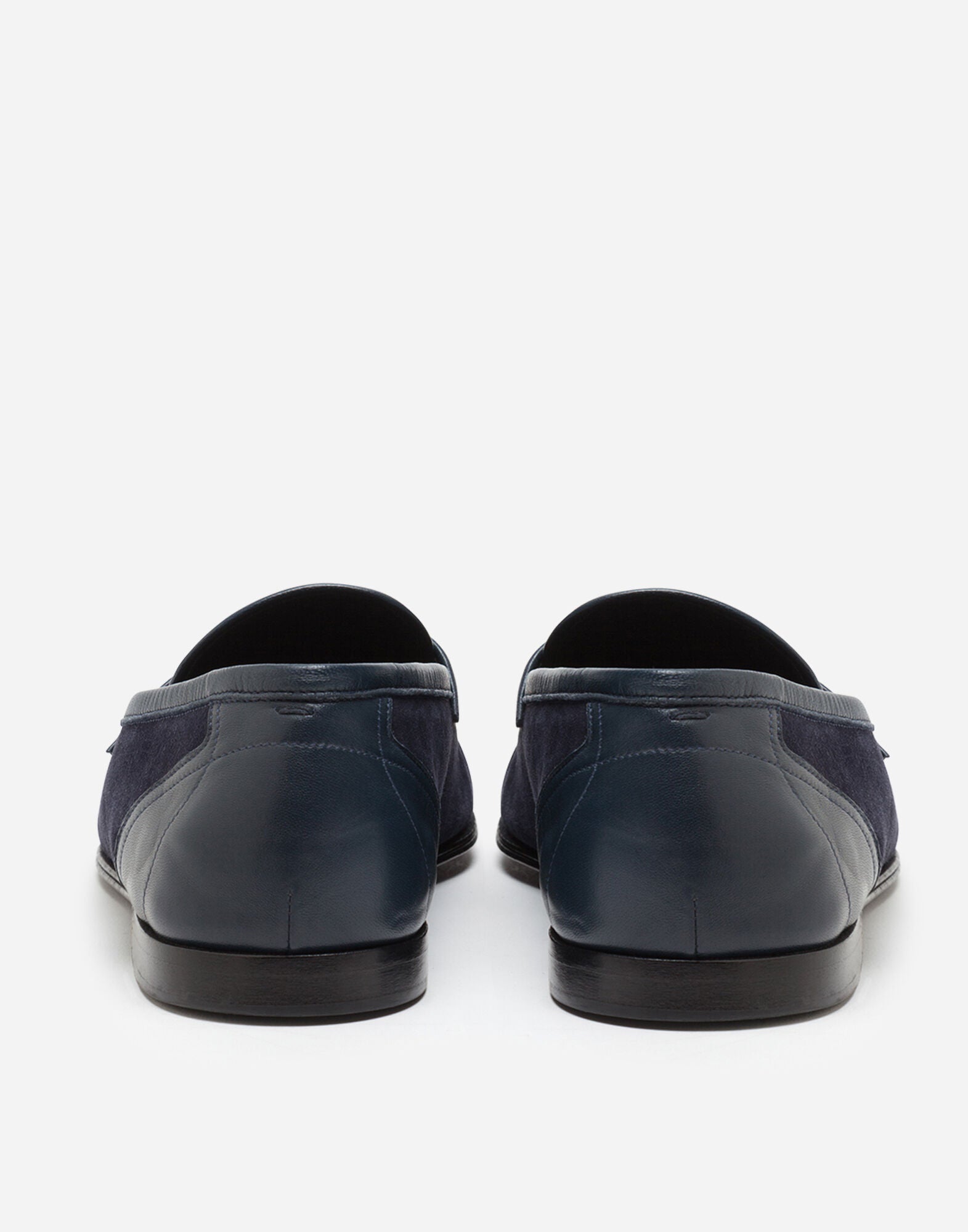 Dolce & Gabbana Blue Suede Loafers