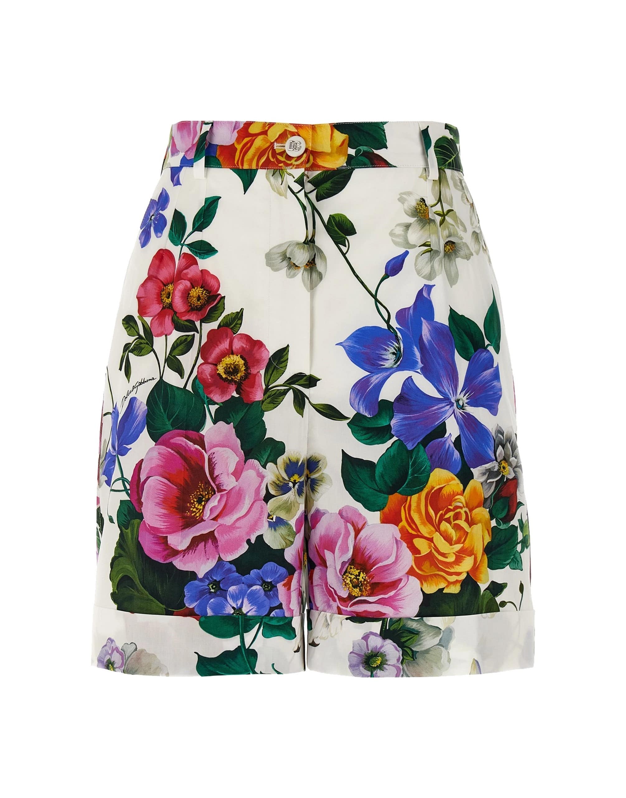 Dolce & Gabbana Dolce & Gabbana Bouquet Bermuda Shorts