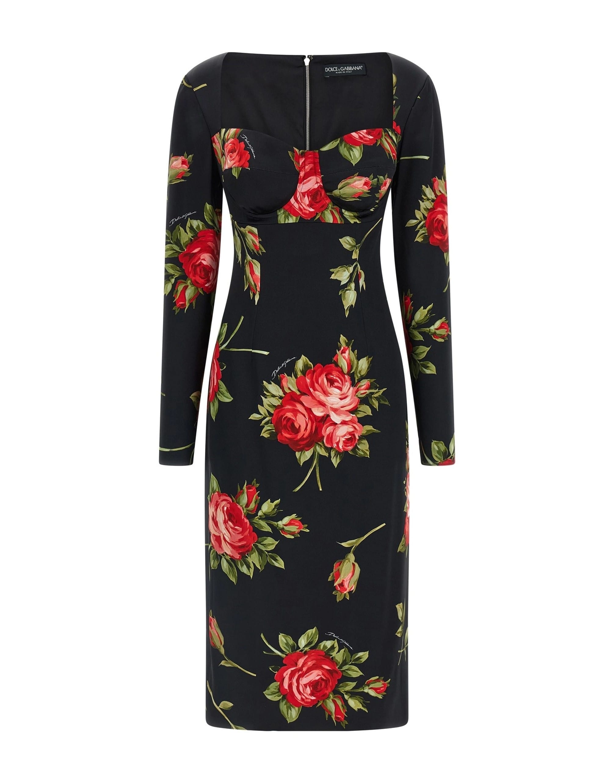 Dolce & Gabbana Bouquet Rose Dress
