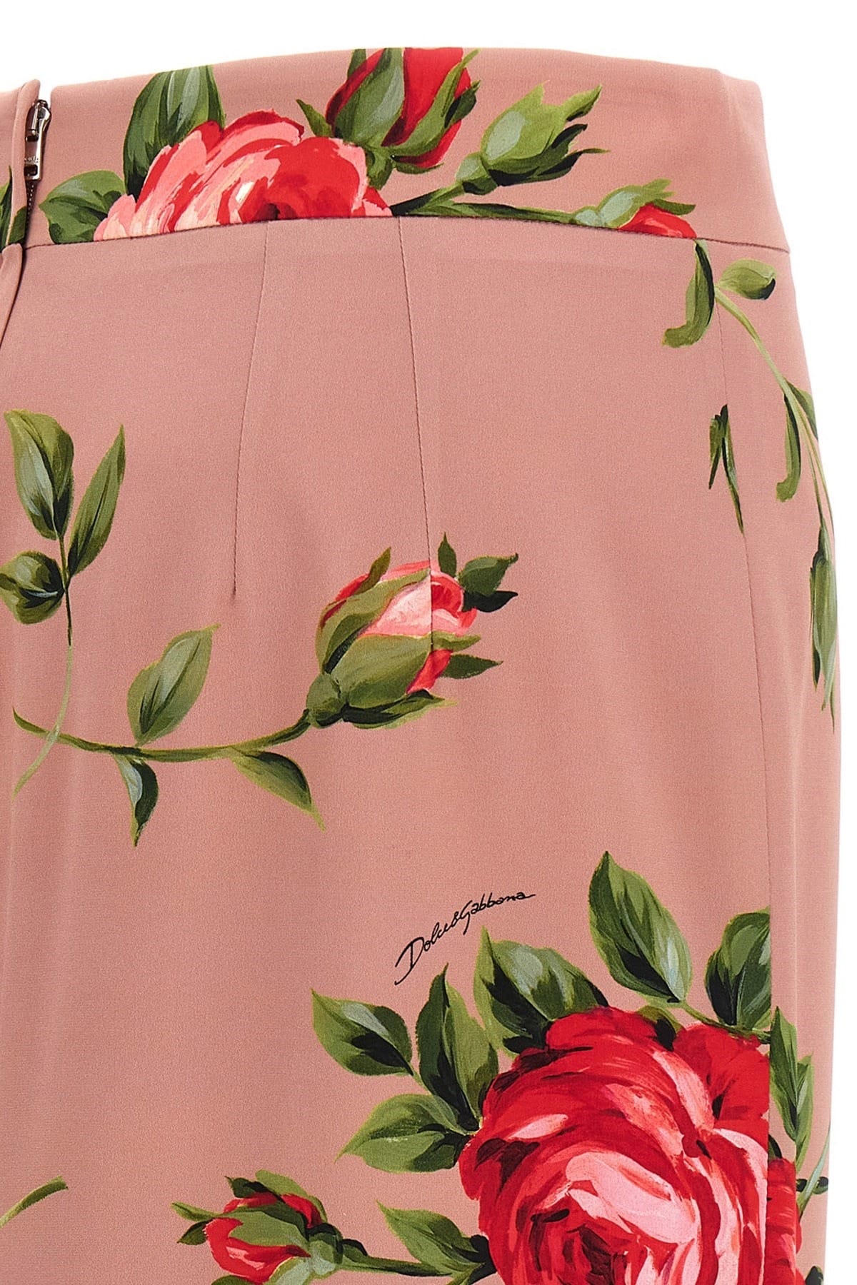 Dolce & Gabbana Dolce & Gabbana Bouquet Rose Skirt