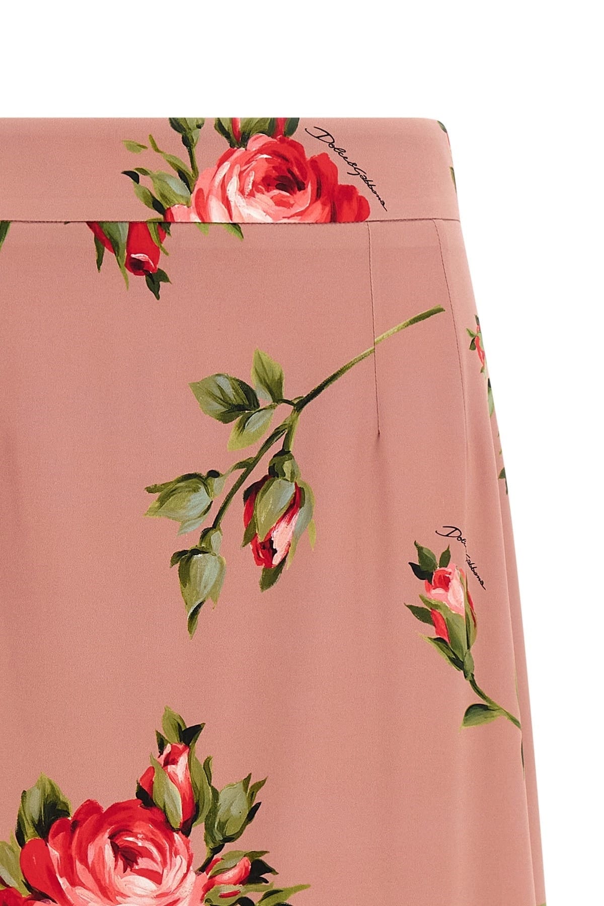 Dolce & Gabbana Dolce & Gabbana Bouquet Rose Skirt