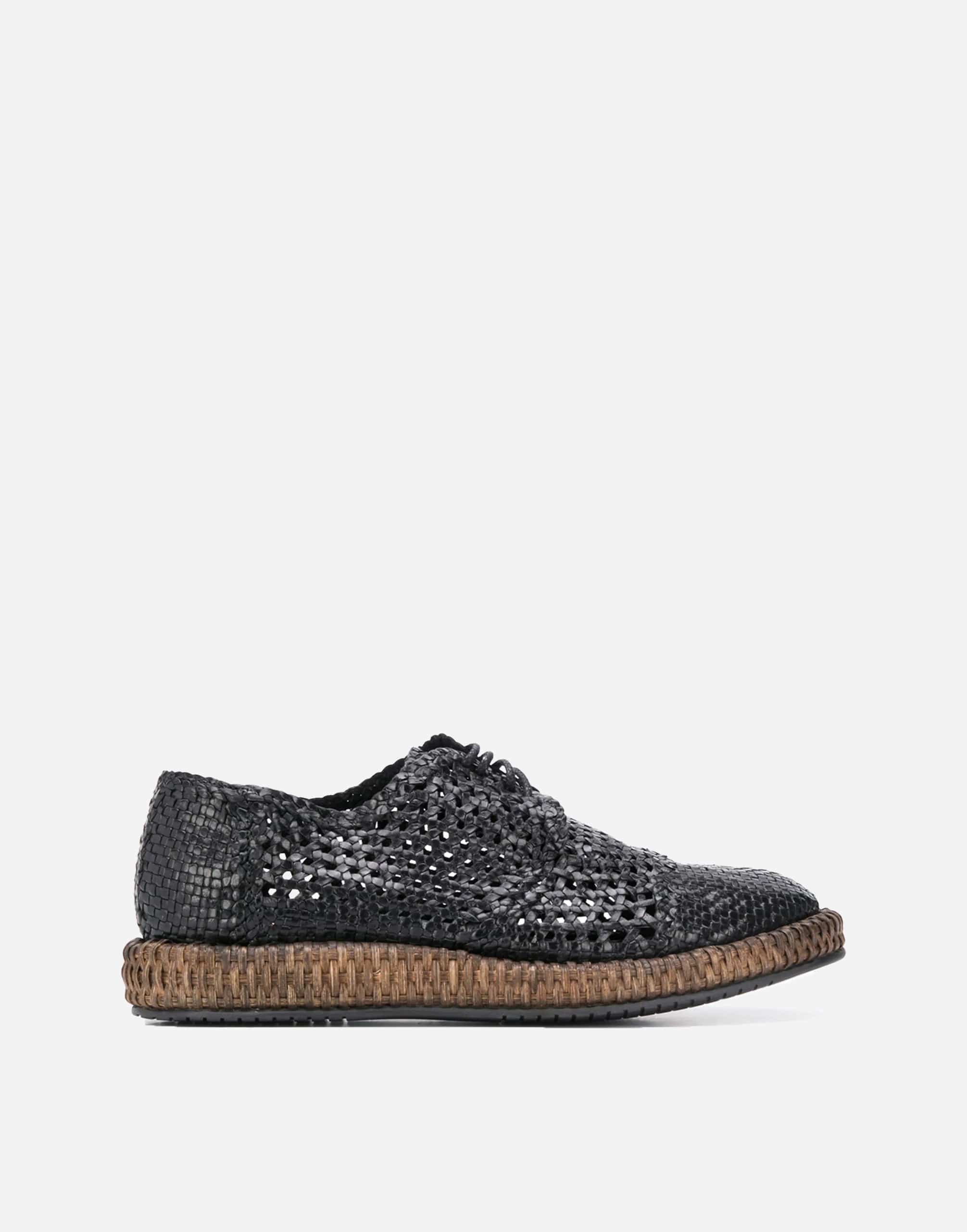 Dolce & Gabbana Braided Derby Lace-Up Shoes