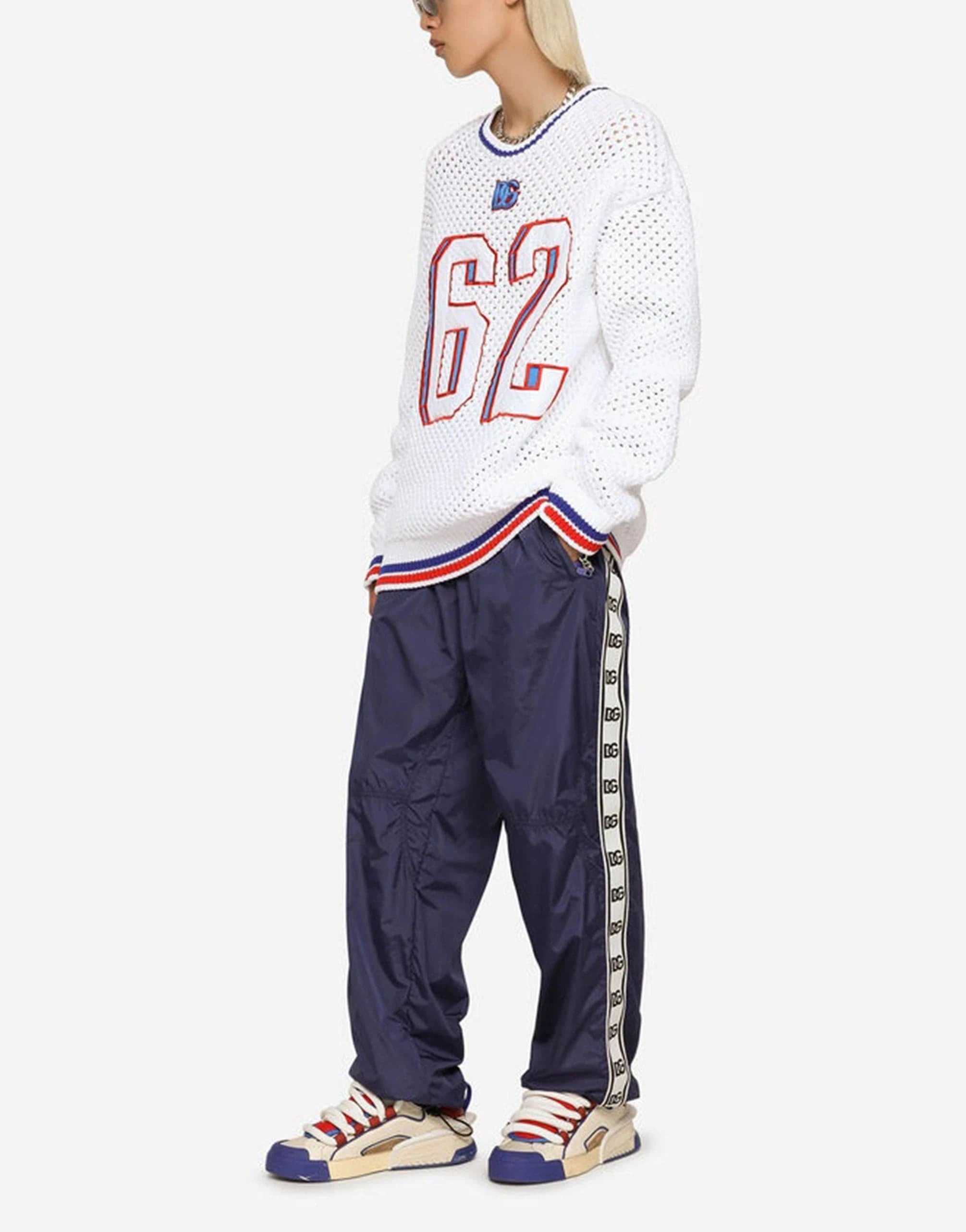Dolce & Gabbana Branded Side-Bands Track Pants