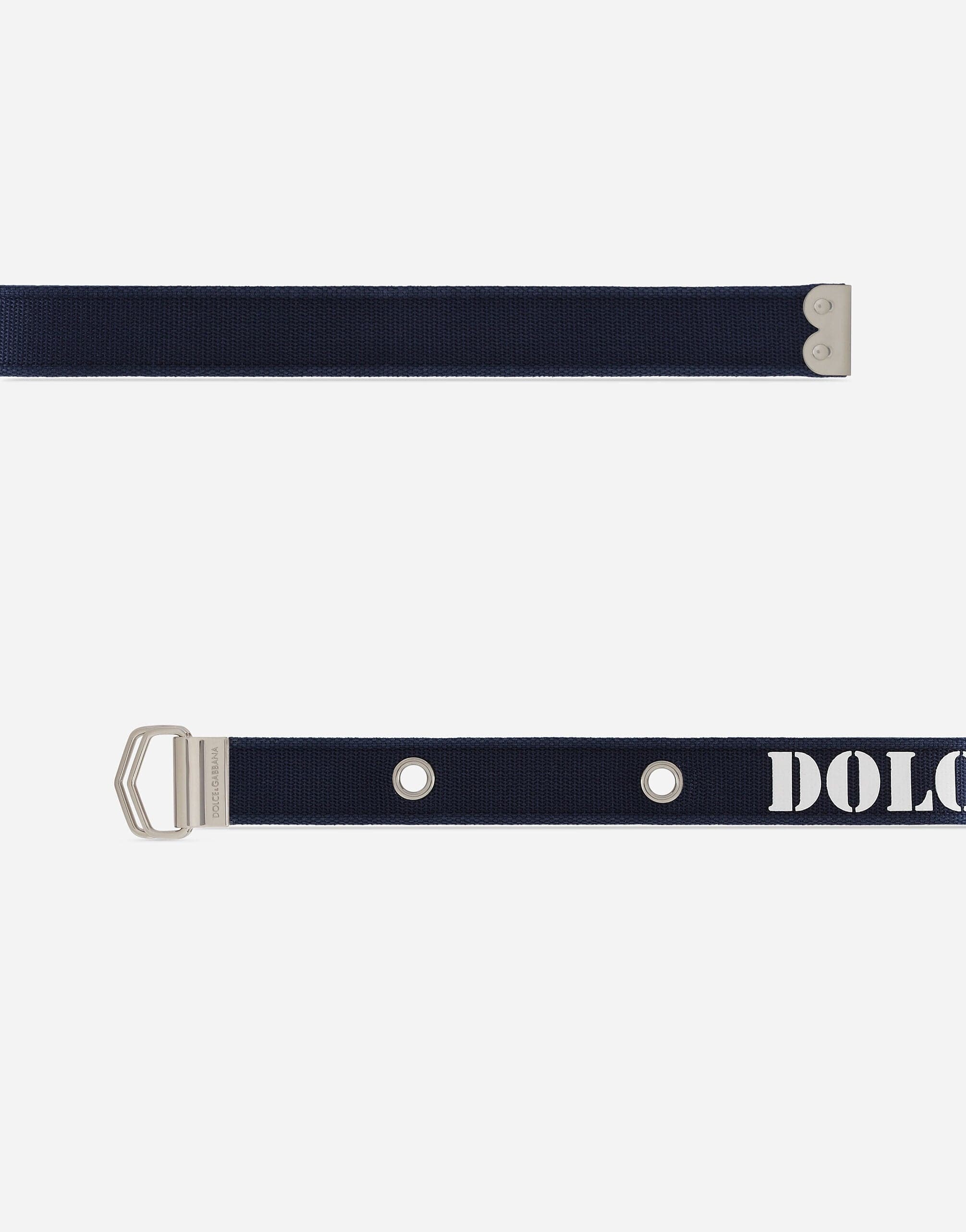 Dolce & Gabbana Branded Tape Belt