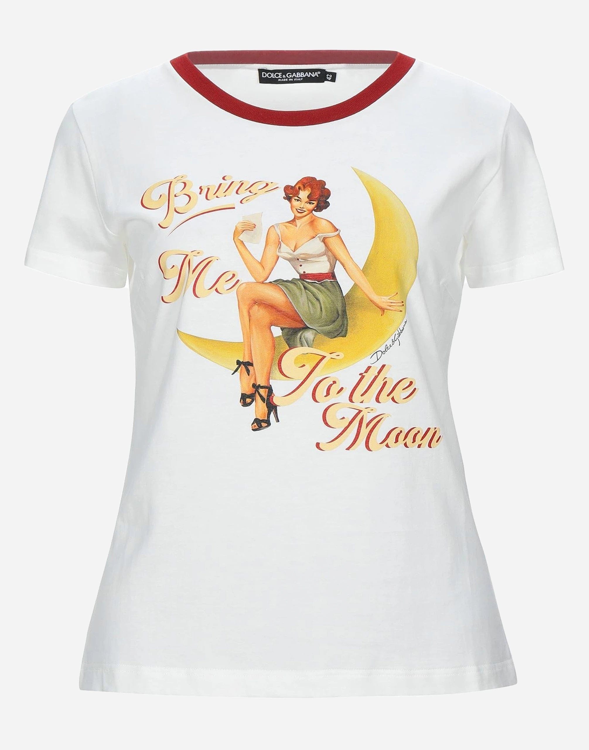 Dolce & Gabbana 'Bring Me To The Moon' T-Shirt