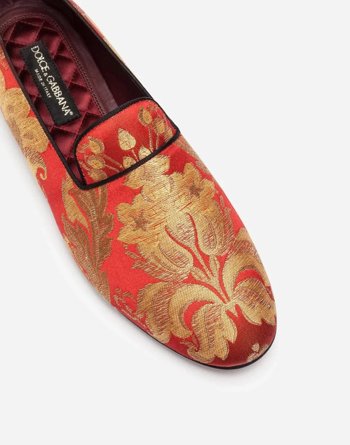 Dolce & Gabbana Brocade Slippers