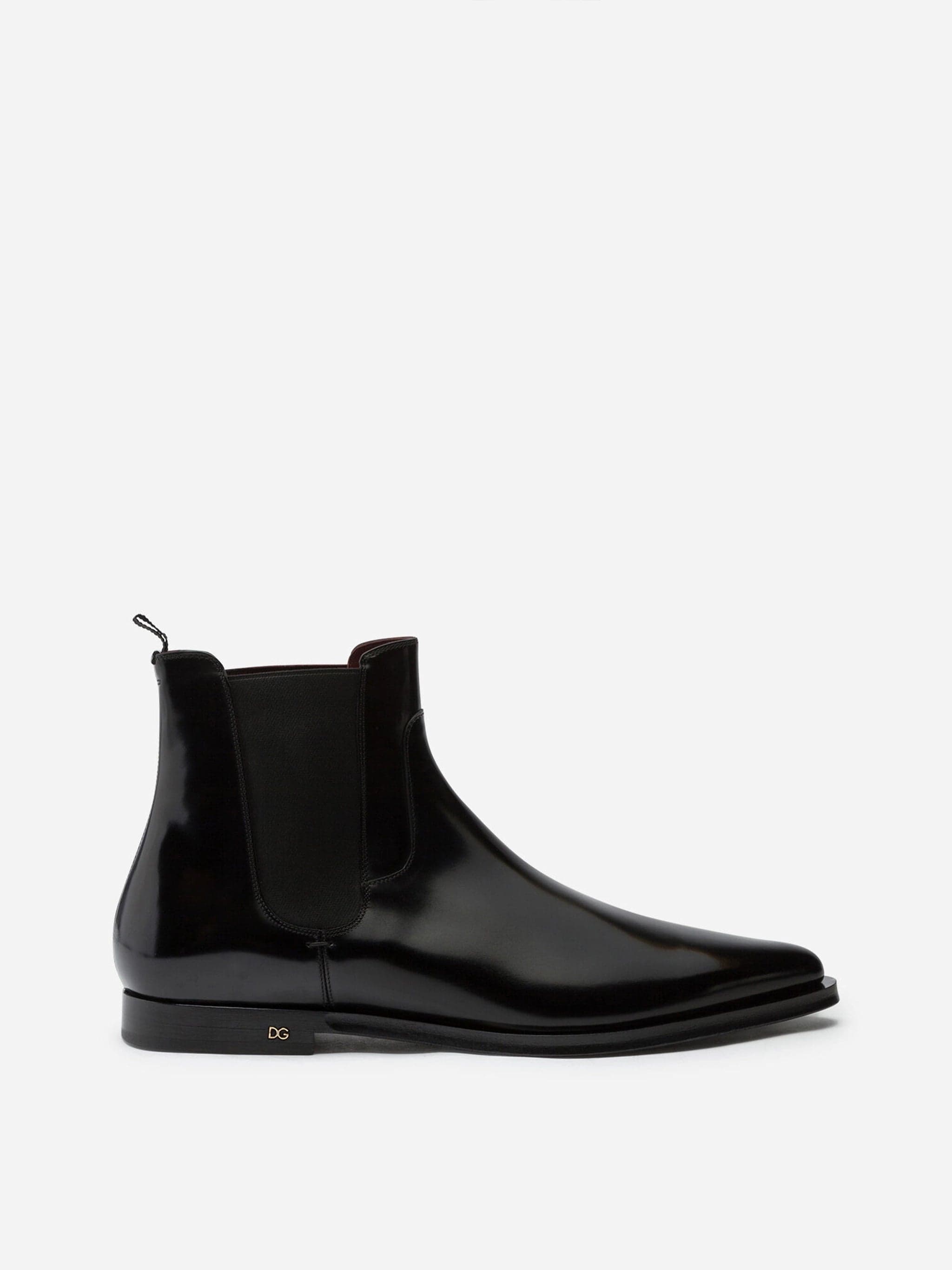 Dolce & Gabbana Brushed Calfskin Chelsea Boots