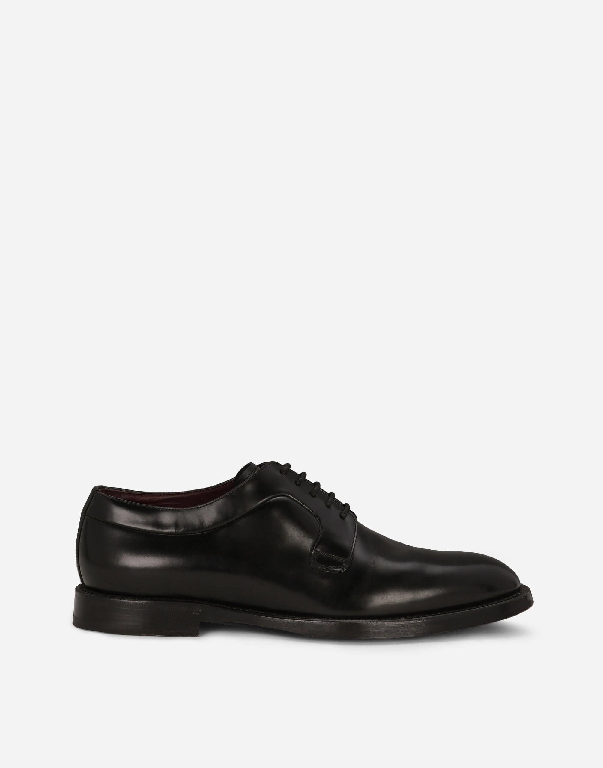 Dolce & Gabbana Brushed Calfskin Derby Shoes