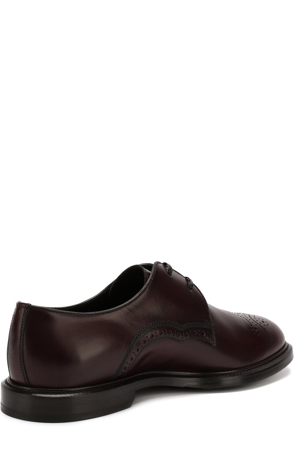 Dolce & Gabbana Brushed Leather Derby Shoes