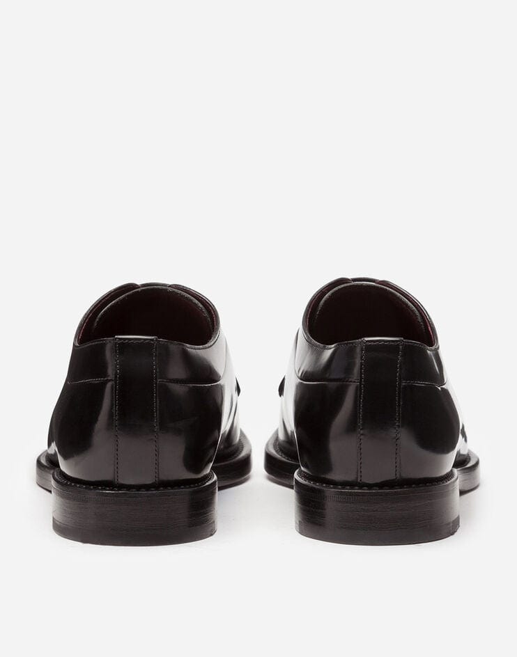 Dolce & Gabbana Brushed Leather Derby Shoes