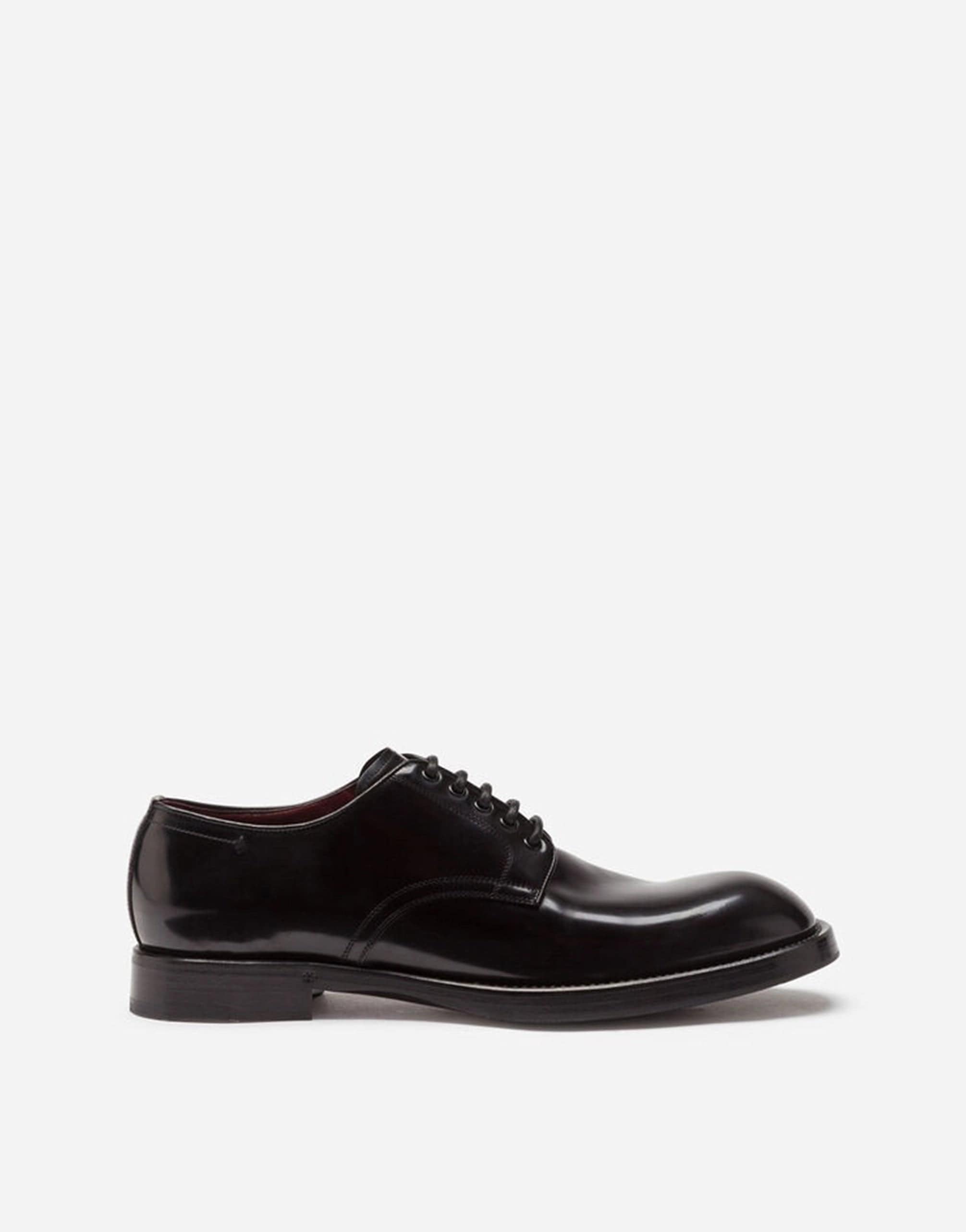 Dolce & Gabbana Brushed Leather Derby Shoes