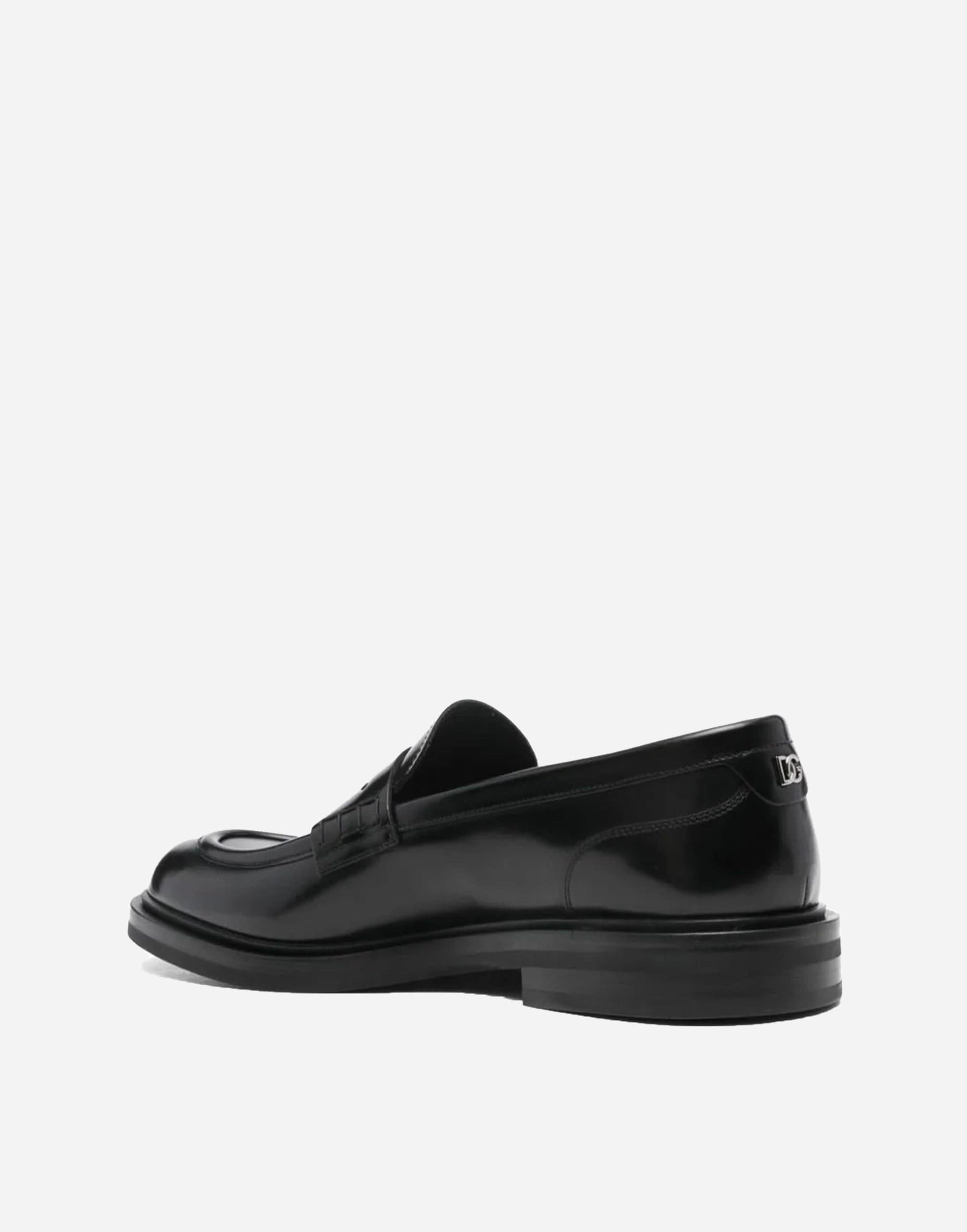 Dolce & Gabbana Brushed Leather Loafers