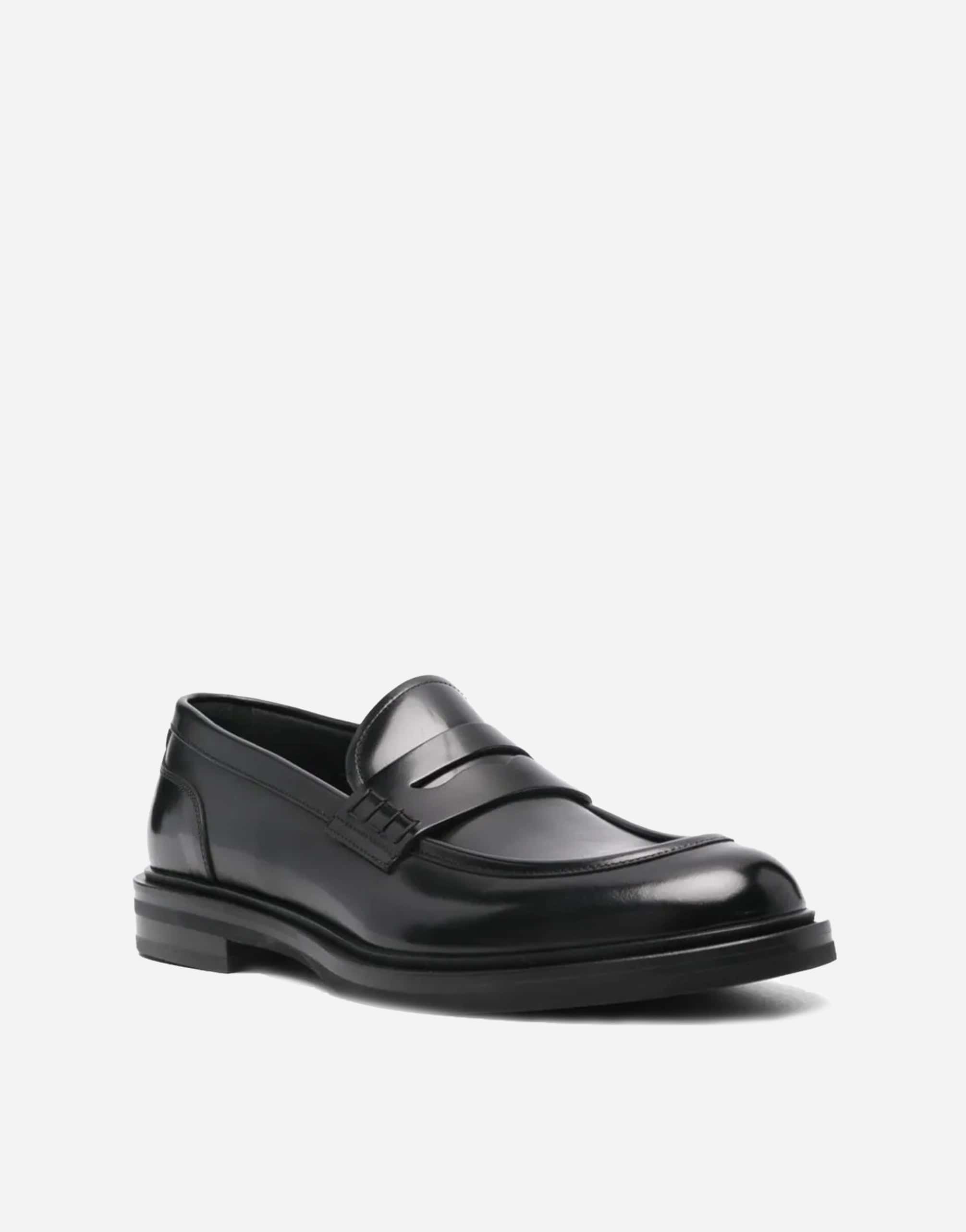 Dolce & Gabbana Brushed Leather Loafers