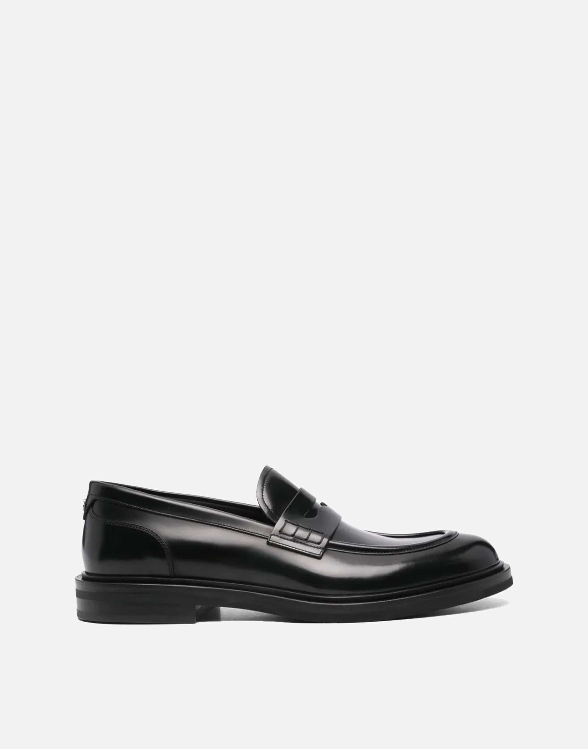 Dolce & Gabbana Brushed Leather Loafers