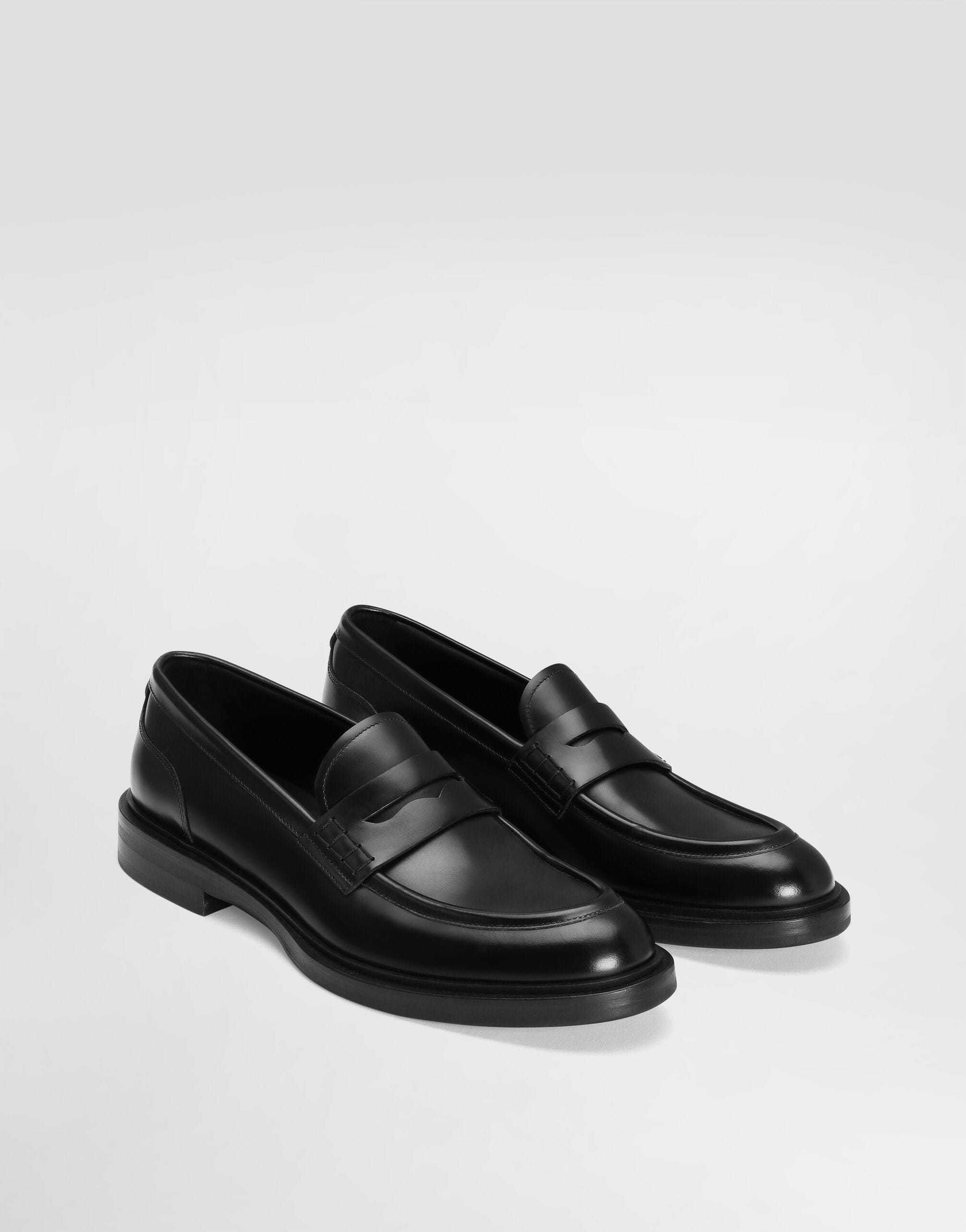 Dolce & Gabbana Brushed Leather Loafers