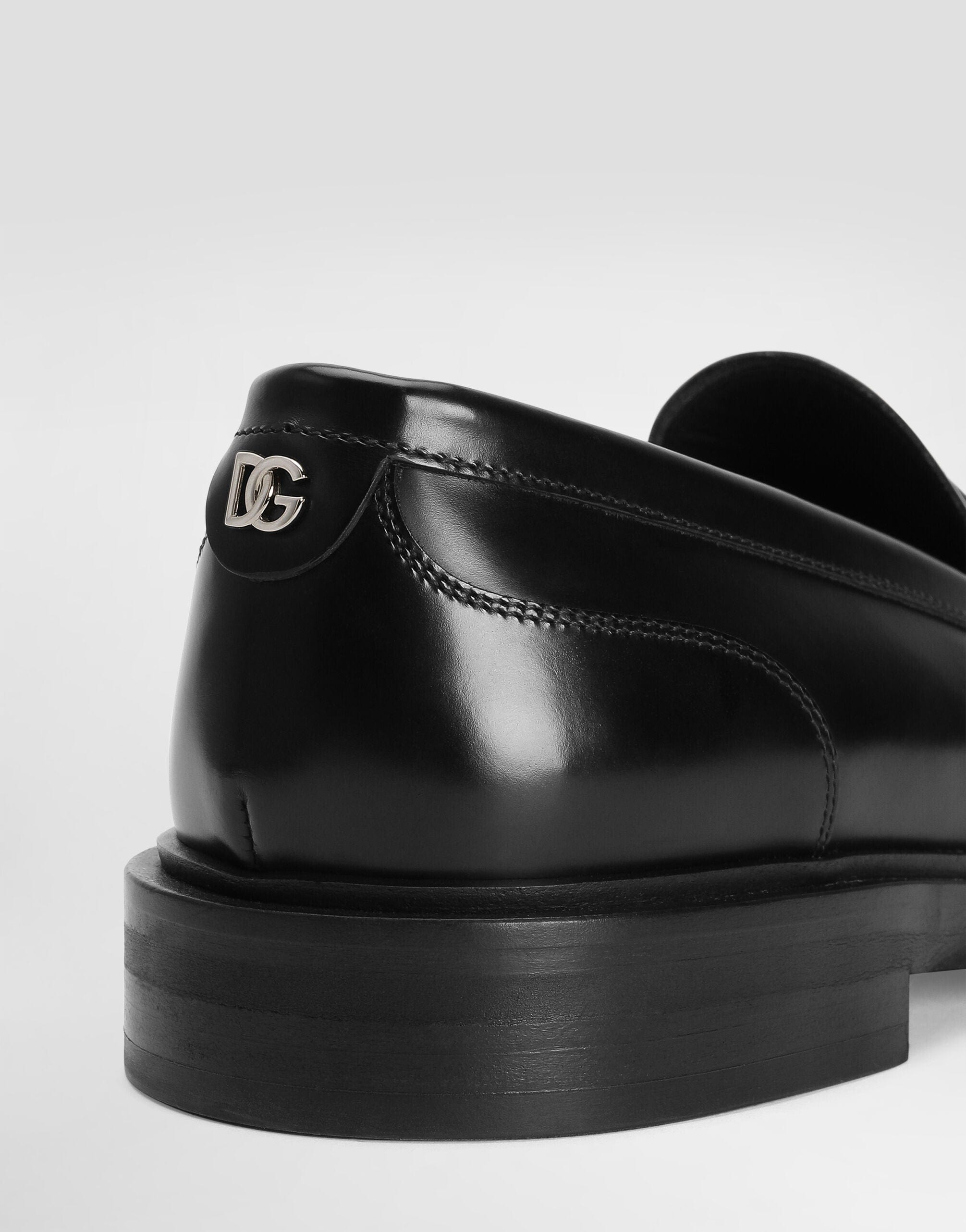 Dolce & Gabbana Brushed Leather Loafers