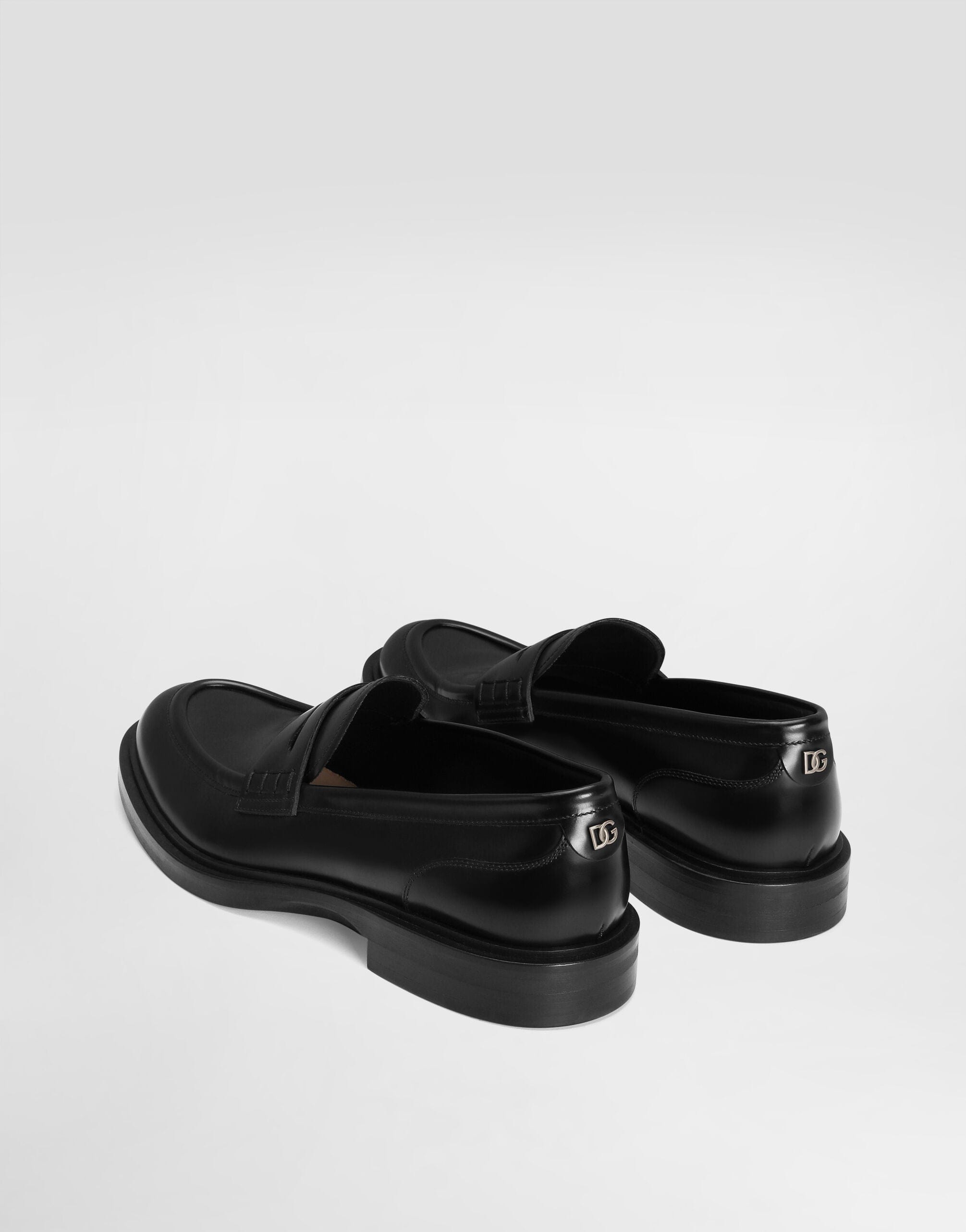 Dolce & Gabbana Brushed Leather Loafers