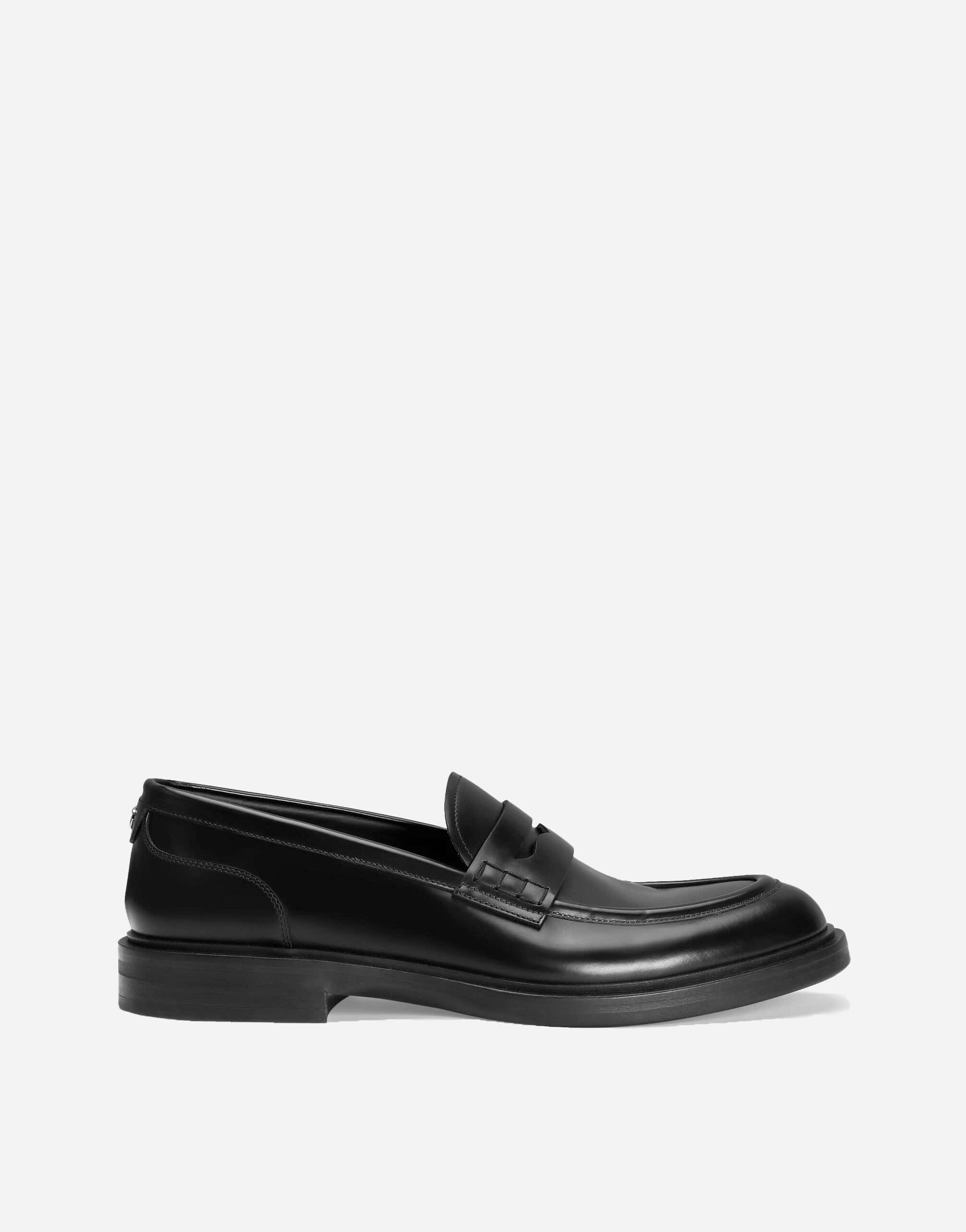 Dolce & Gabbana Brushed Leather Loafers