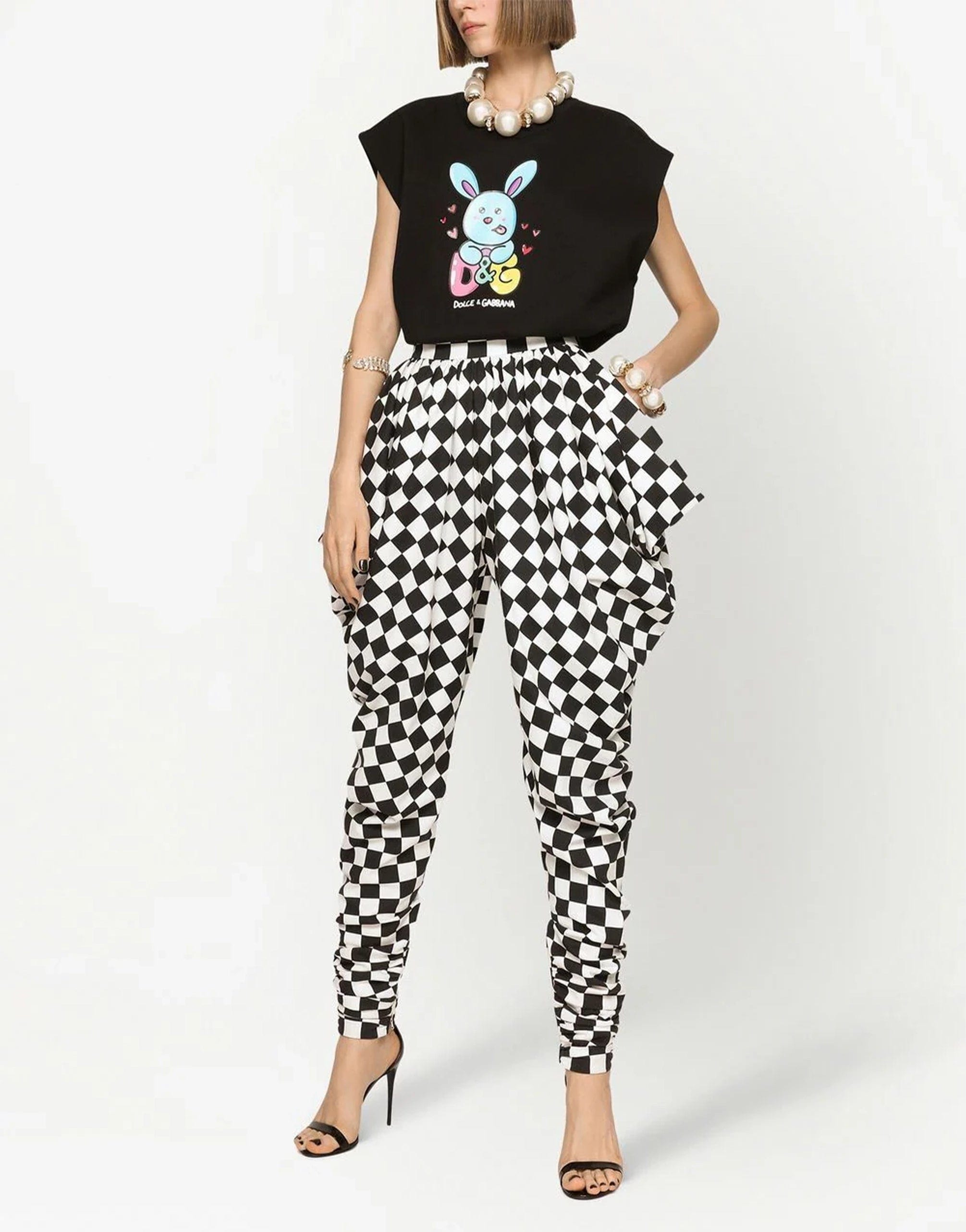 Dolce & Gabbana Bunny DG Print T-Shirt