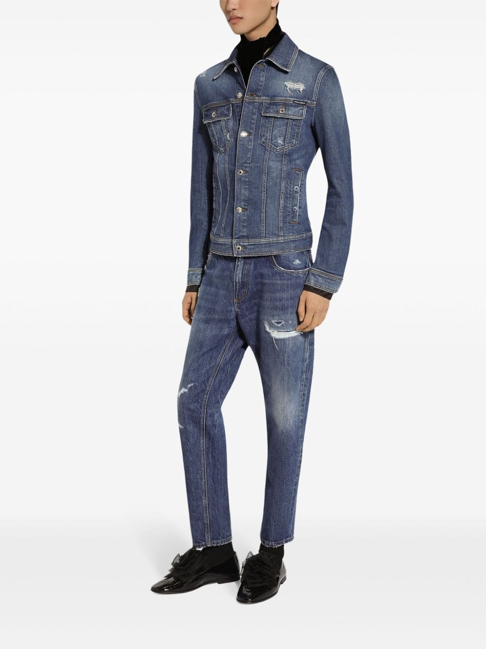 Dolce & Gabbana Buttoned Denim Jacket