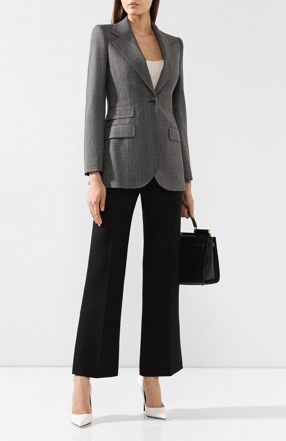 Dolce & Gabbana Buttoned Long-Sleeve Blazer