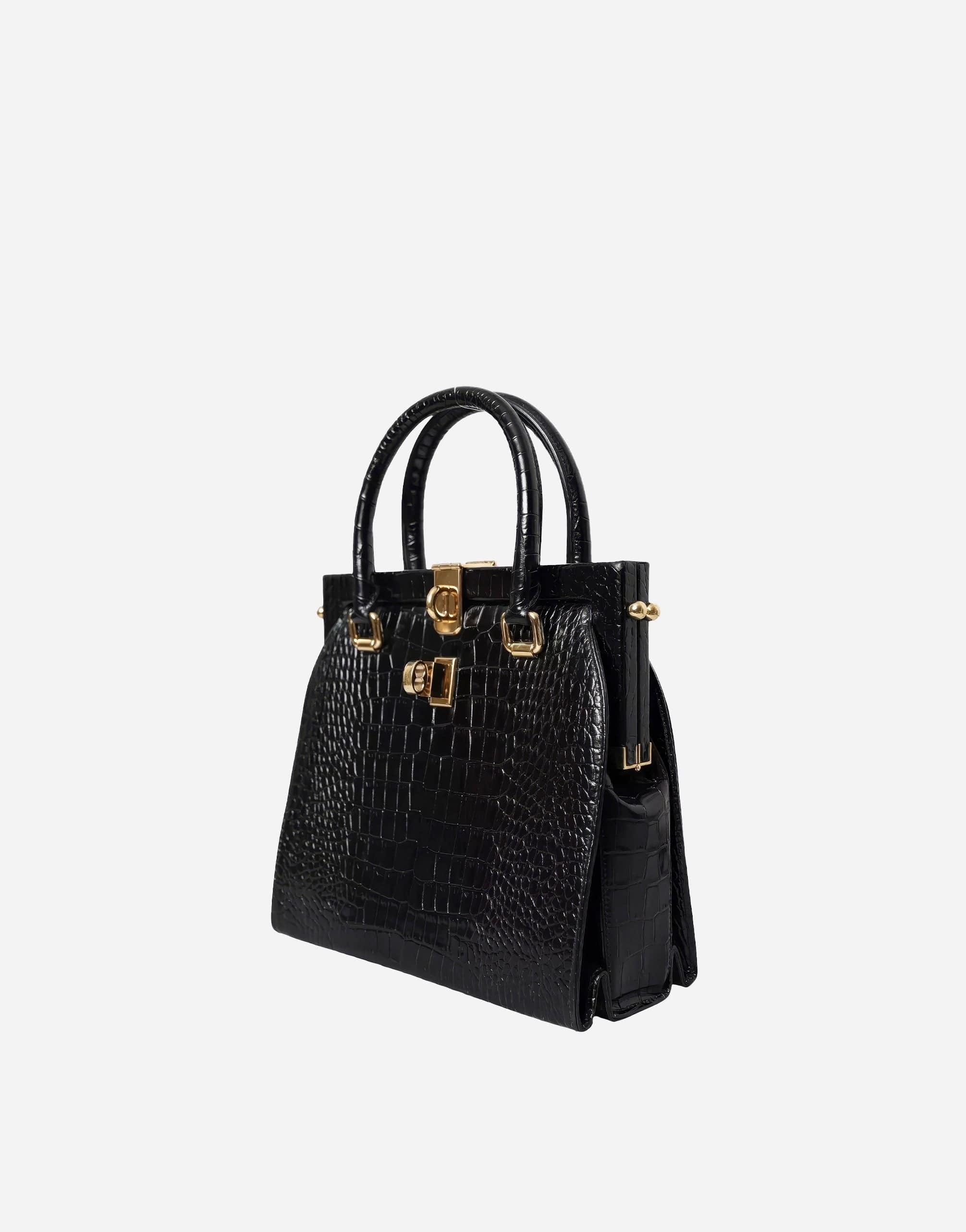 Dolce & Gabbana Caiman Top Handle Tote