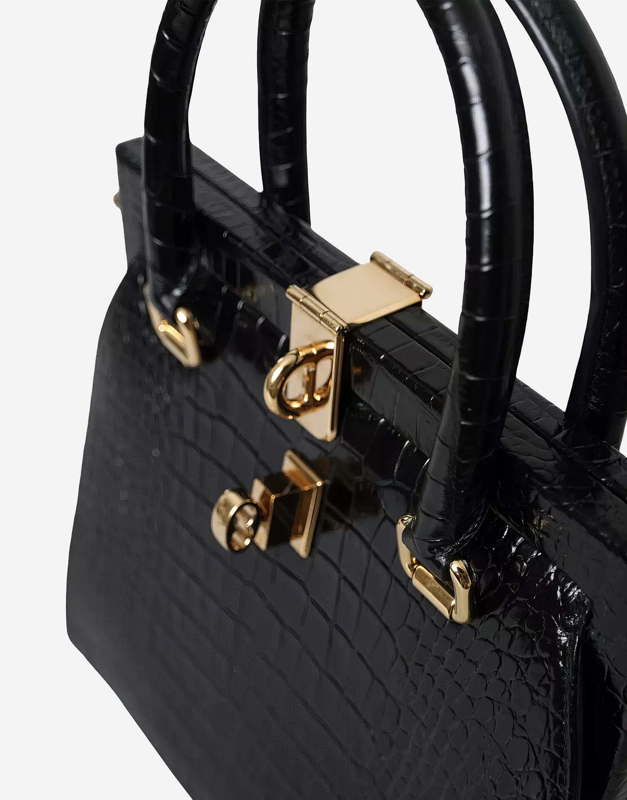 Dolce & Gabbana Caiman Top Handle Tote