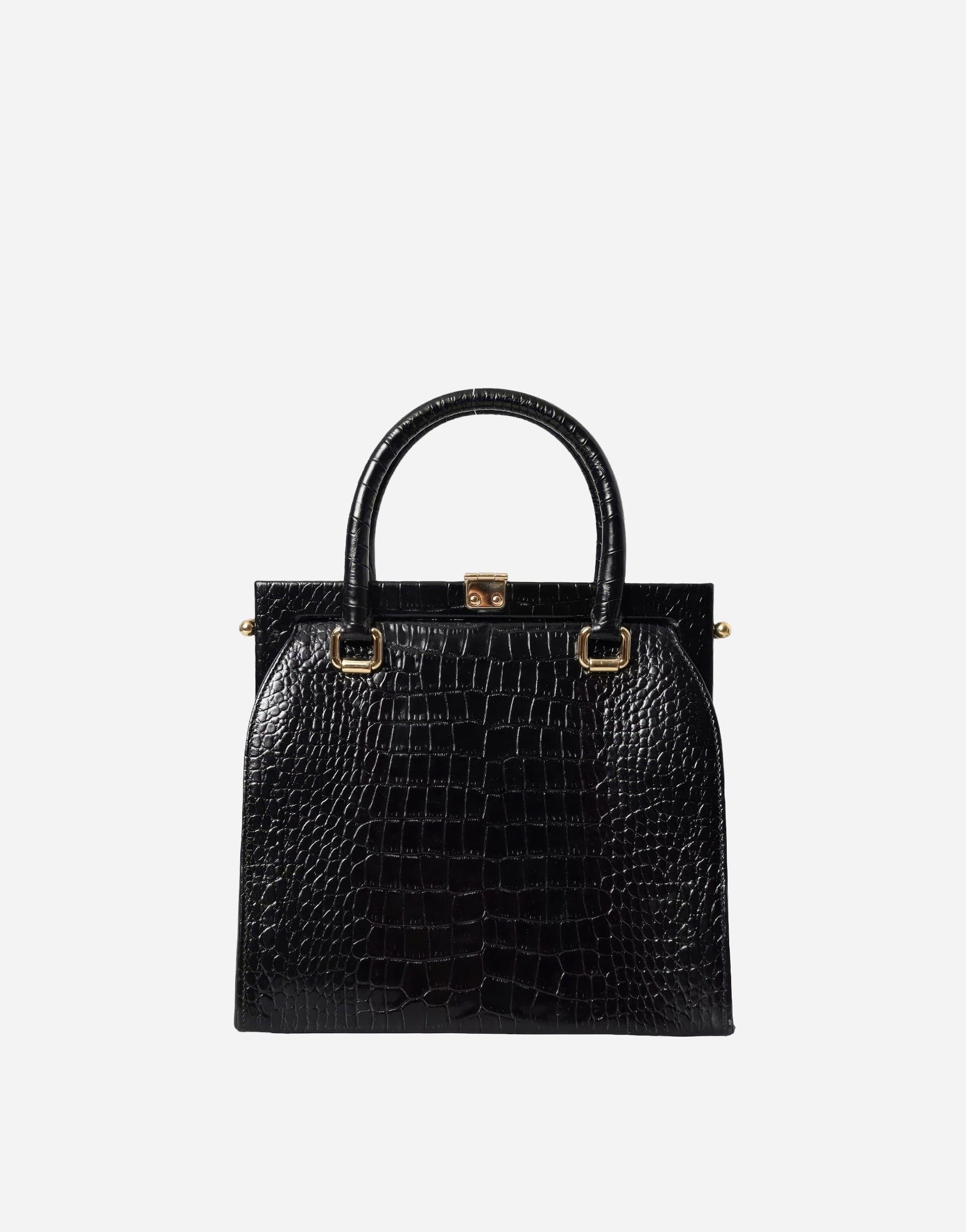 Dolce & Gabbana Caiman Top Handle Tote