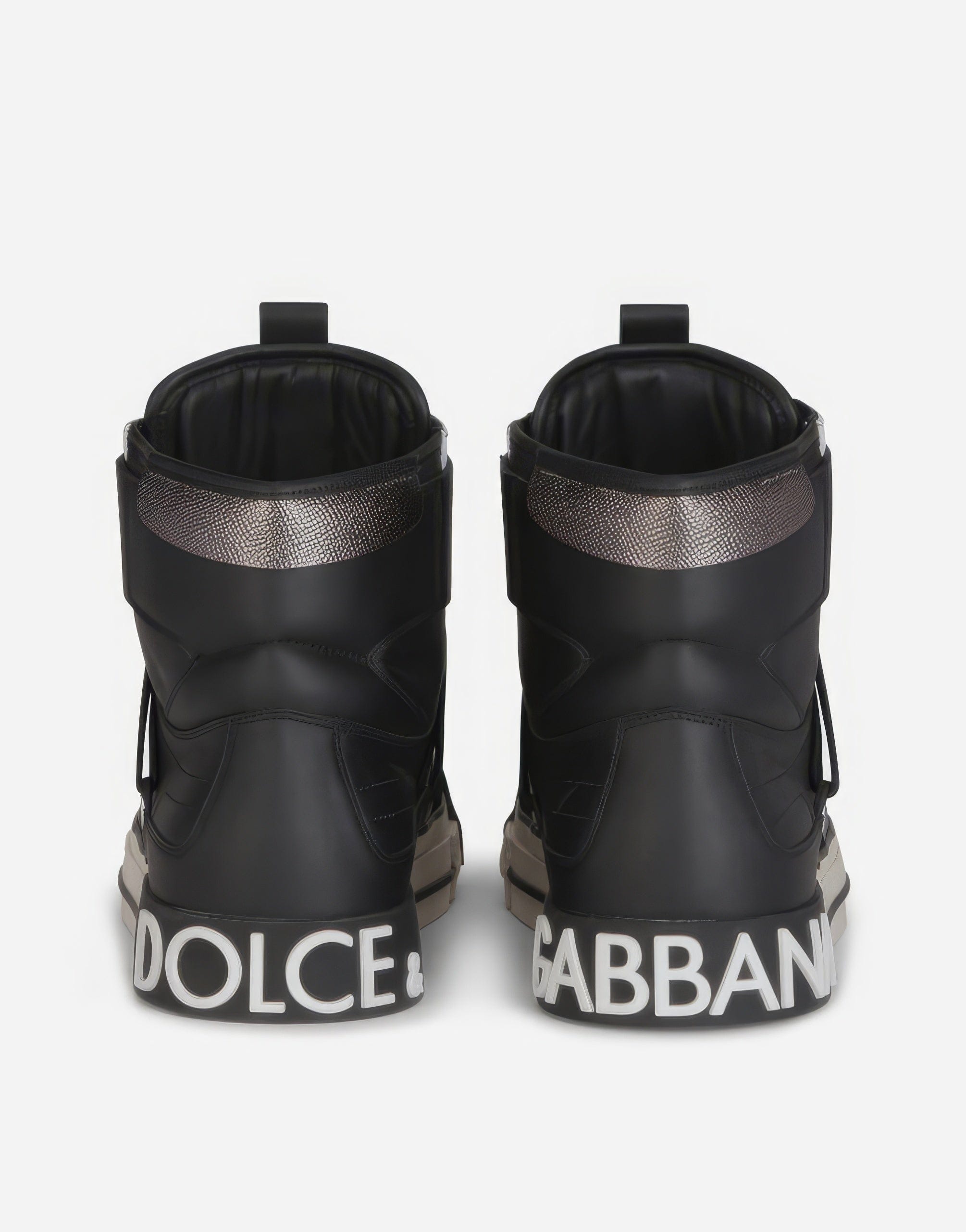 Dolce & Gabbana Calfskin 2.Zero Custom High-Top Sneakers