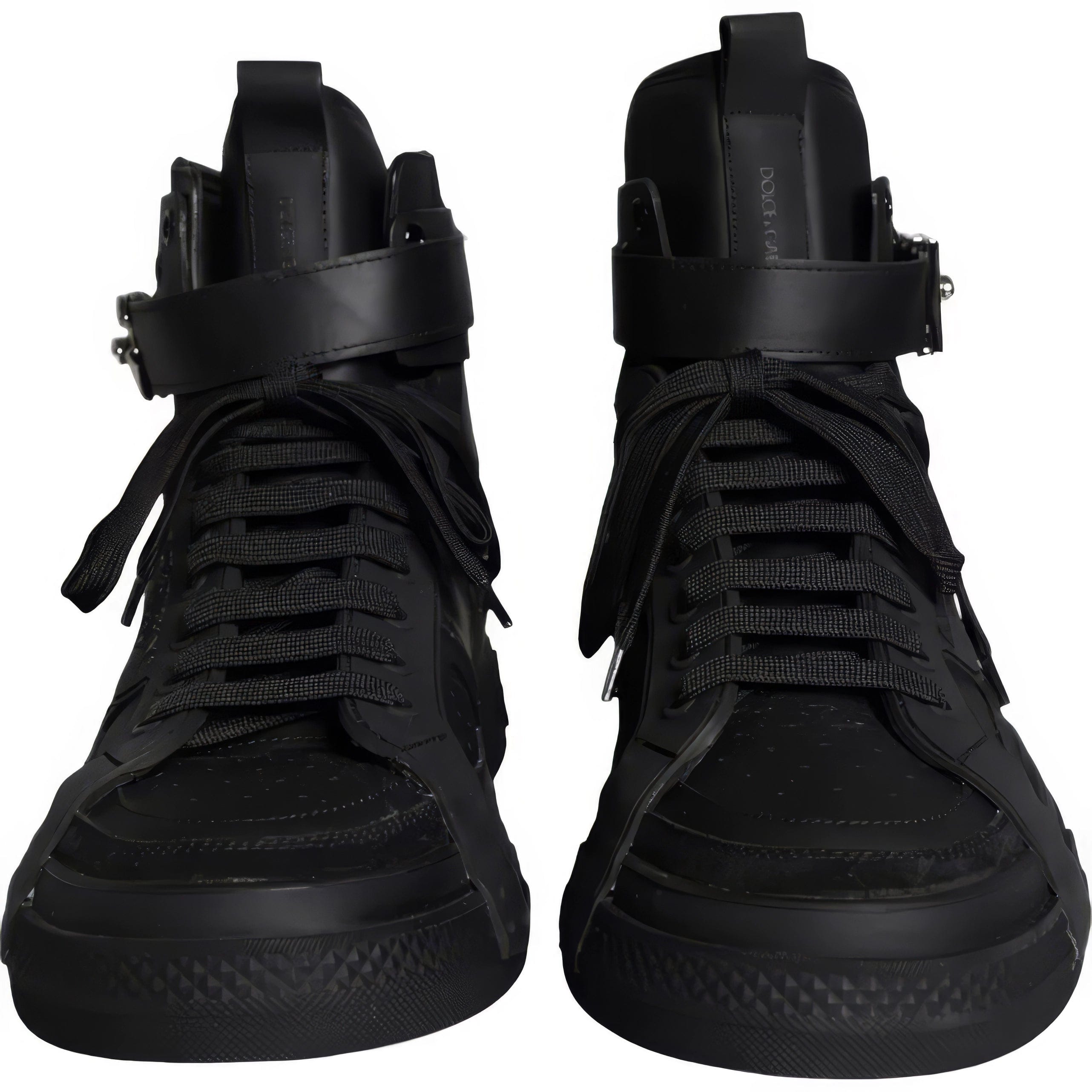 Dolce & Gabbana Calfskin 2.Zero Custom High-Top Sneakers