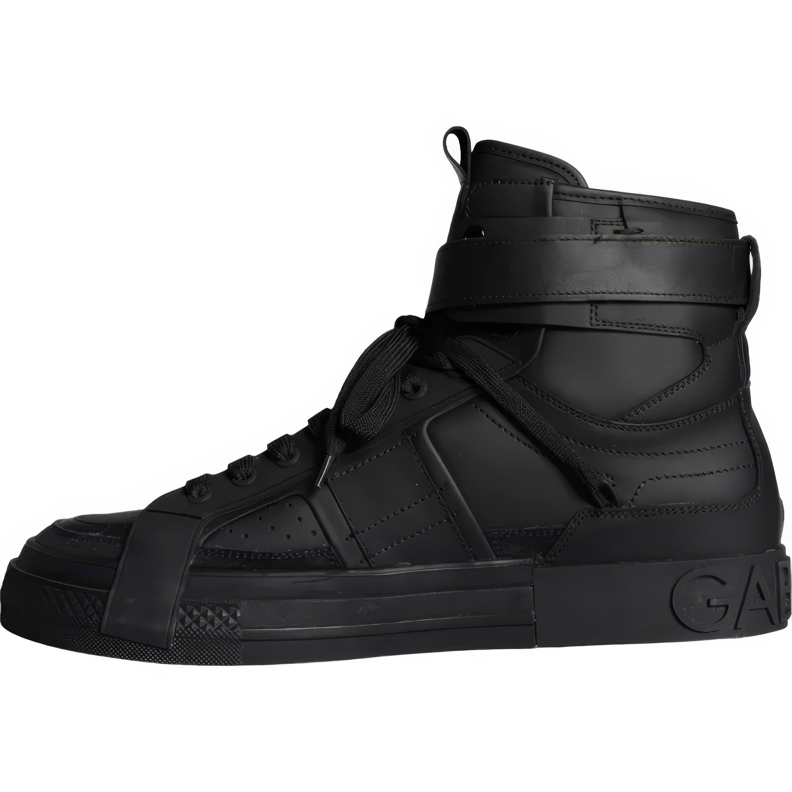 Dolce & Gabbana Calfskin 2.Zero Custom High-Top Sneakers