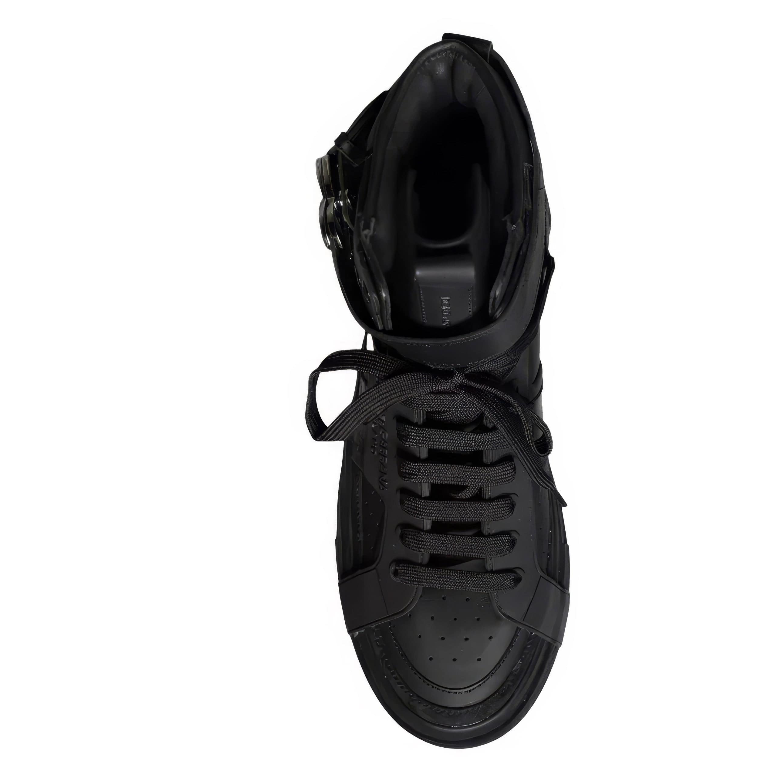 Dolce & Gabbana Calfskin 2.Zero Custom High-Top Sneakers