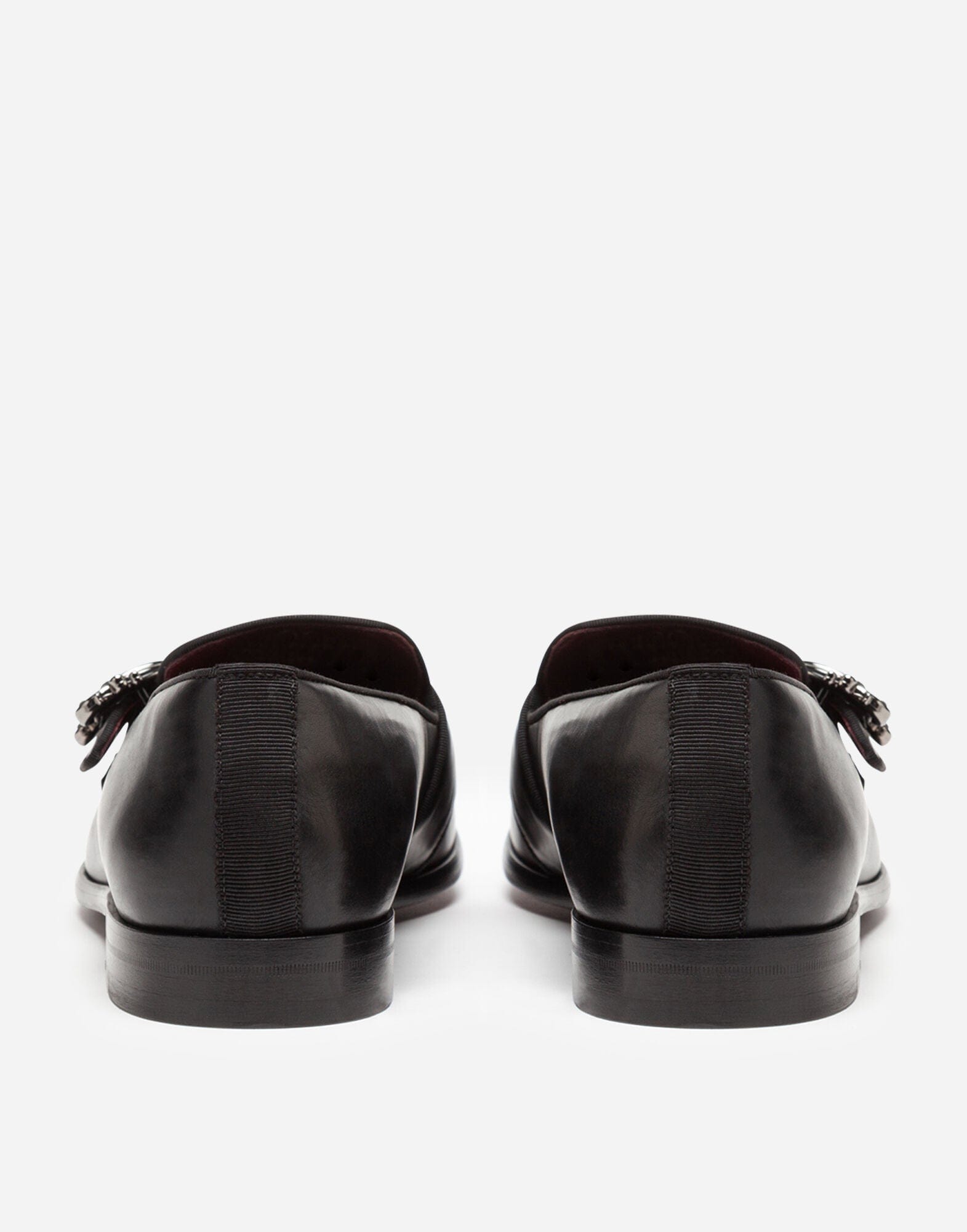 Dolce & Gabbana Calfskin Loafers With DG Logo