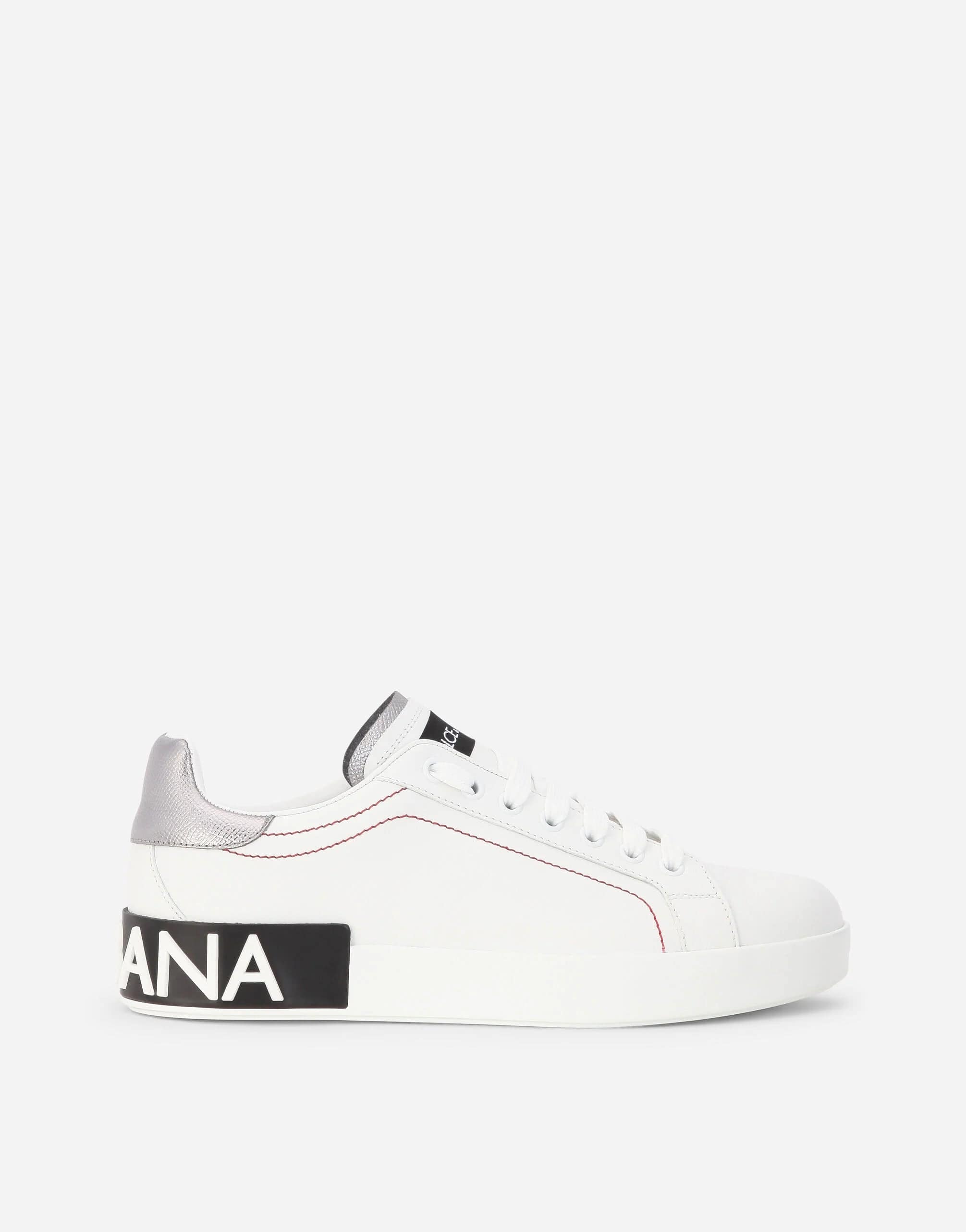 Dolce & Gabbana Calfskin Nappa Portofino Sneakers