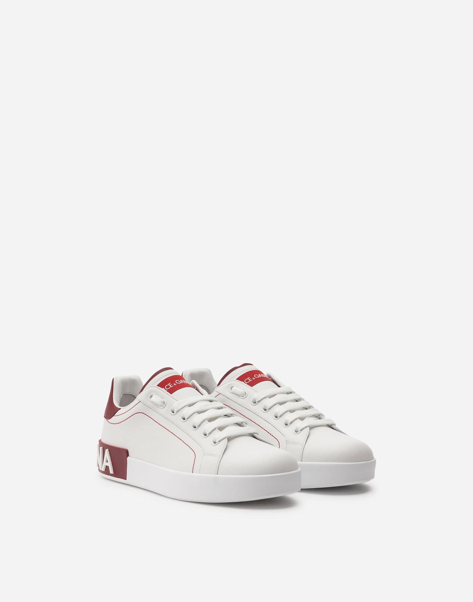Dolce & Gabbana Calfskin Portofino Sneakers