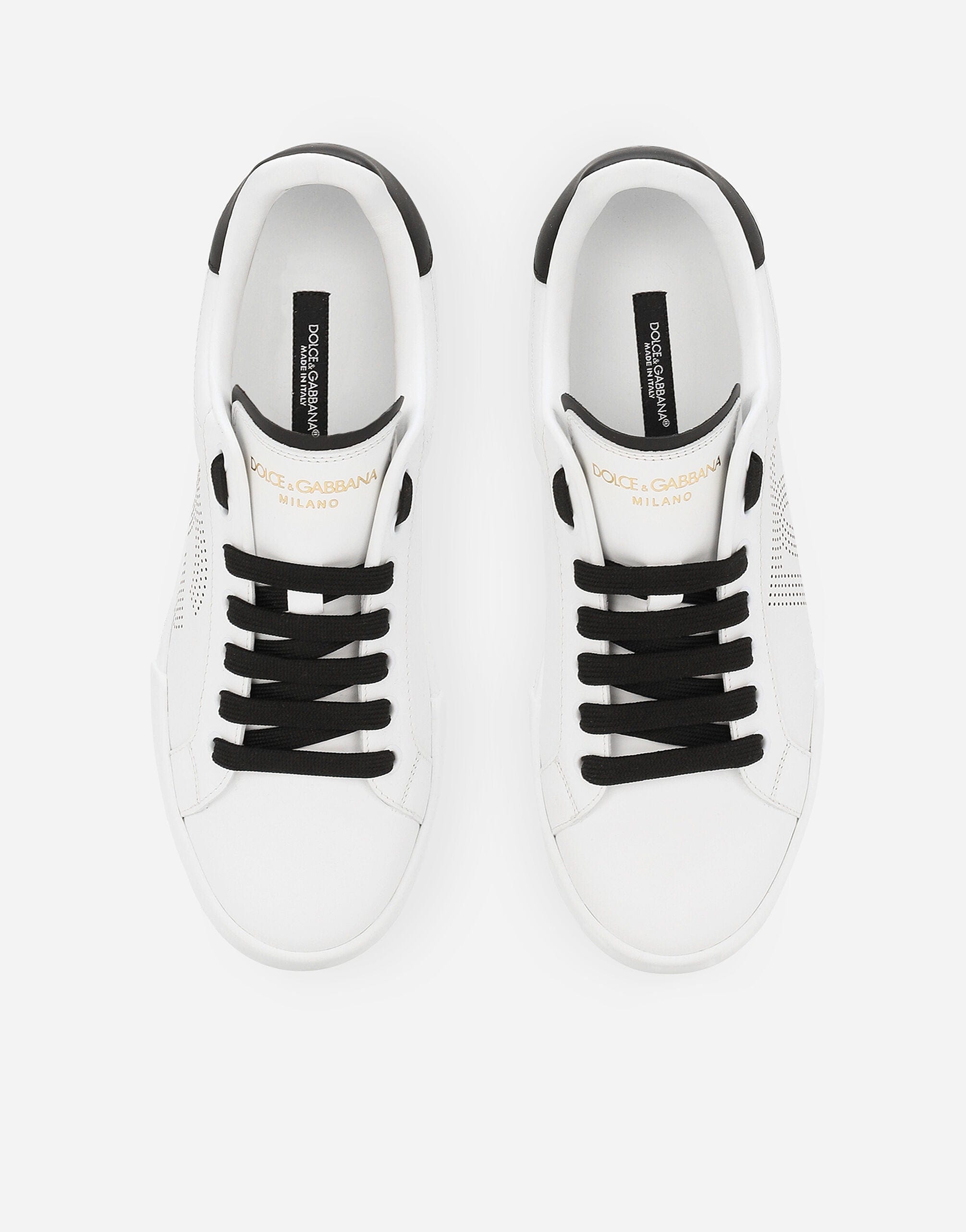 Dolce & Gabbana Calfskin Portofino Sneakers