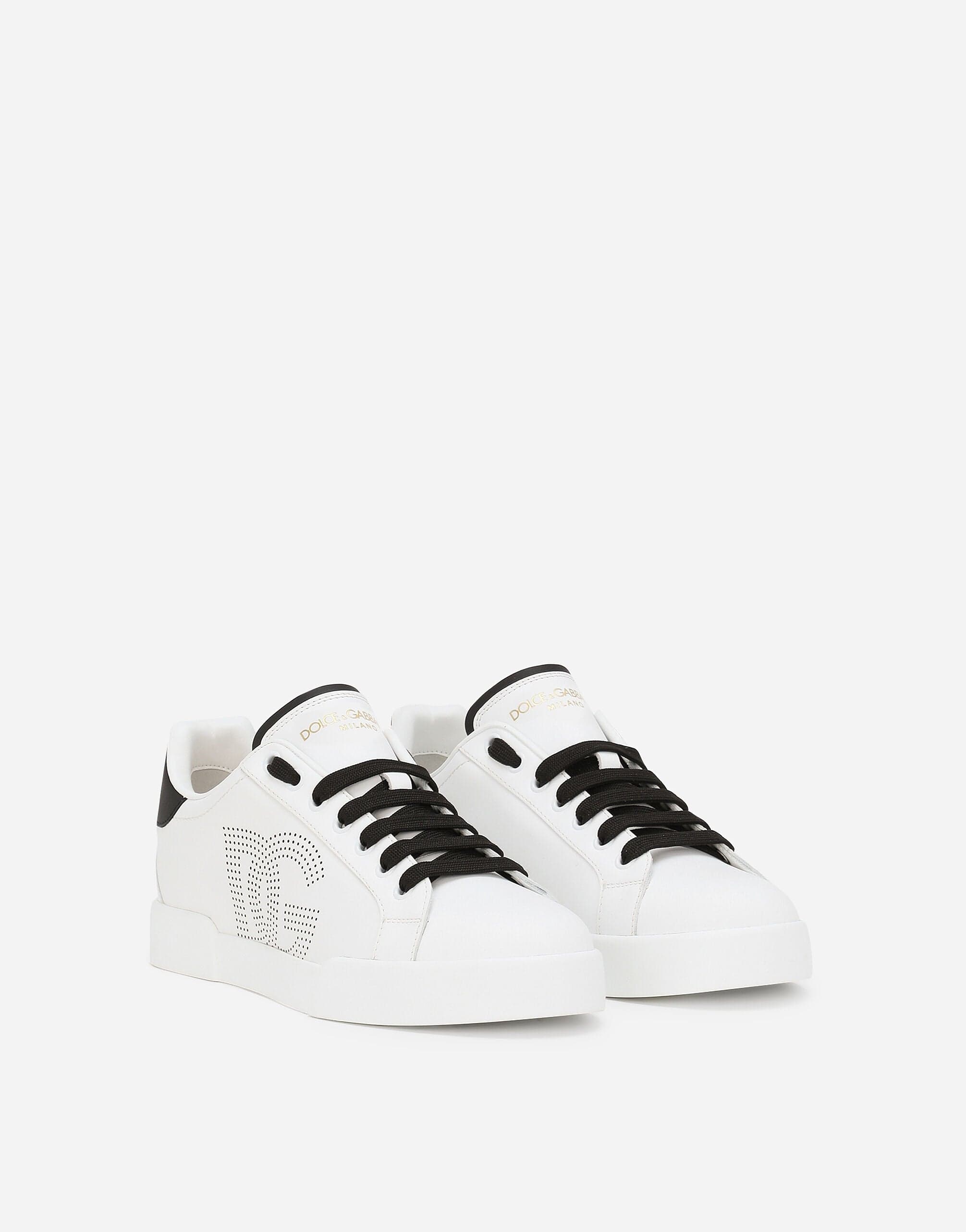 Dolce & Gabbana Calfskin Portofino Sneakers