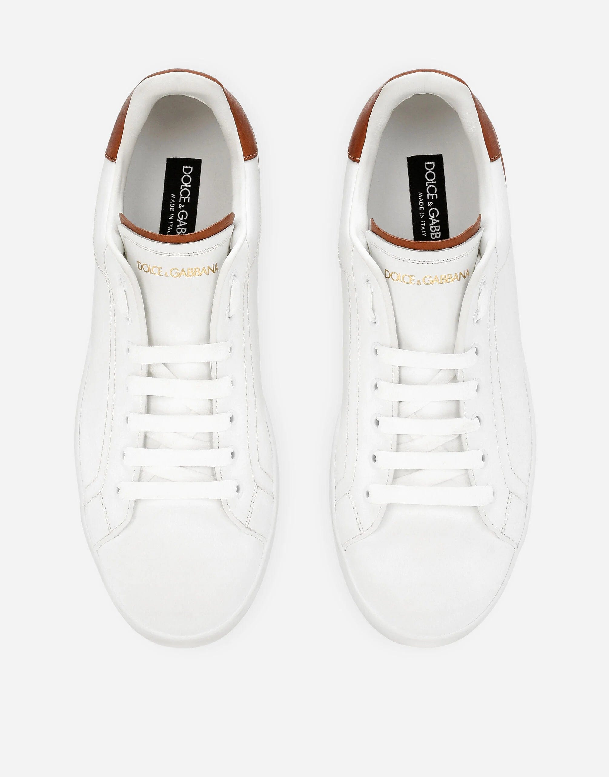 Dolce & Gabbana Calfskin Portofino Sneakers