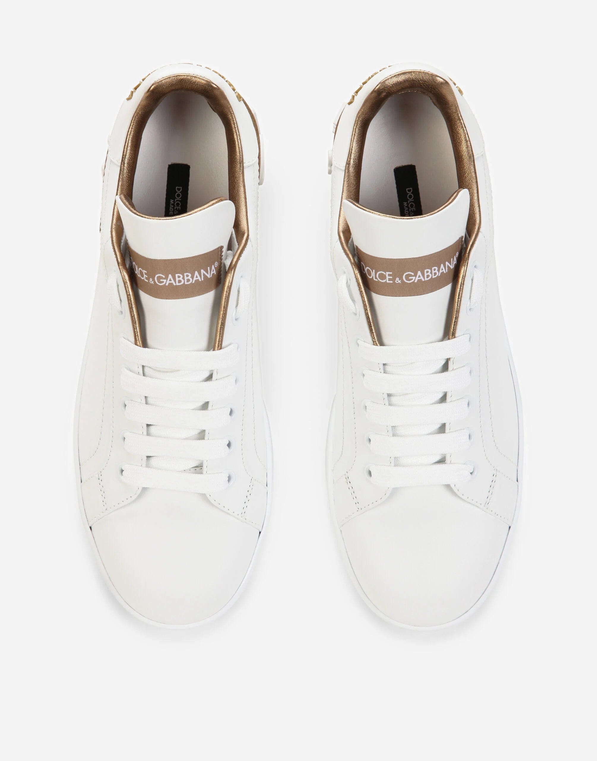 Dolce & Gabbana Calfskin Portofino Sneakers