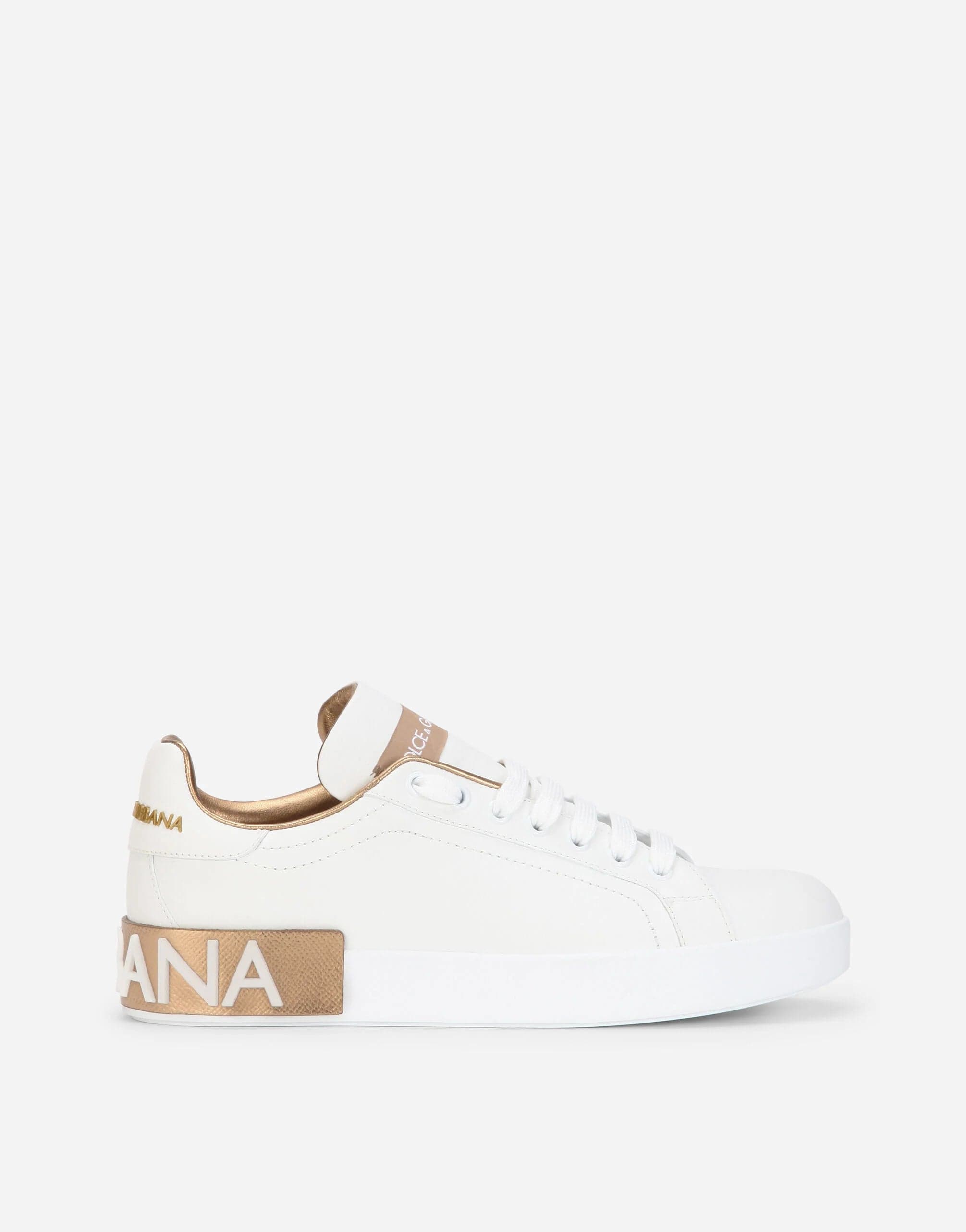 Dolce & Gabbana Calfskin Portofino Sneakers