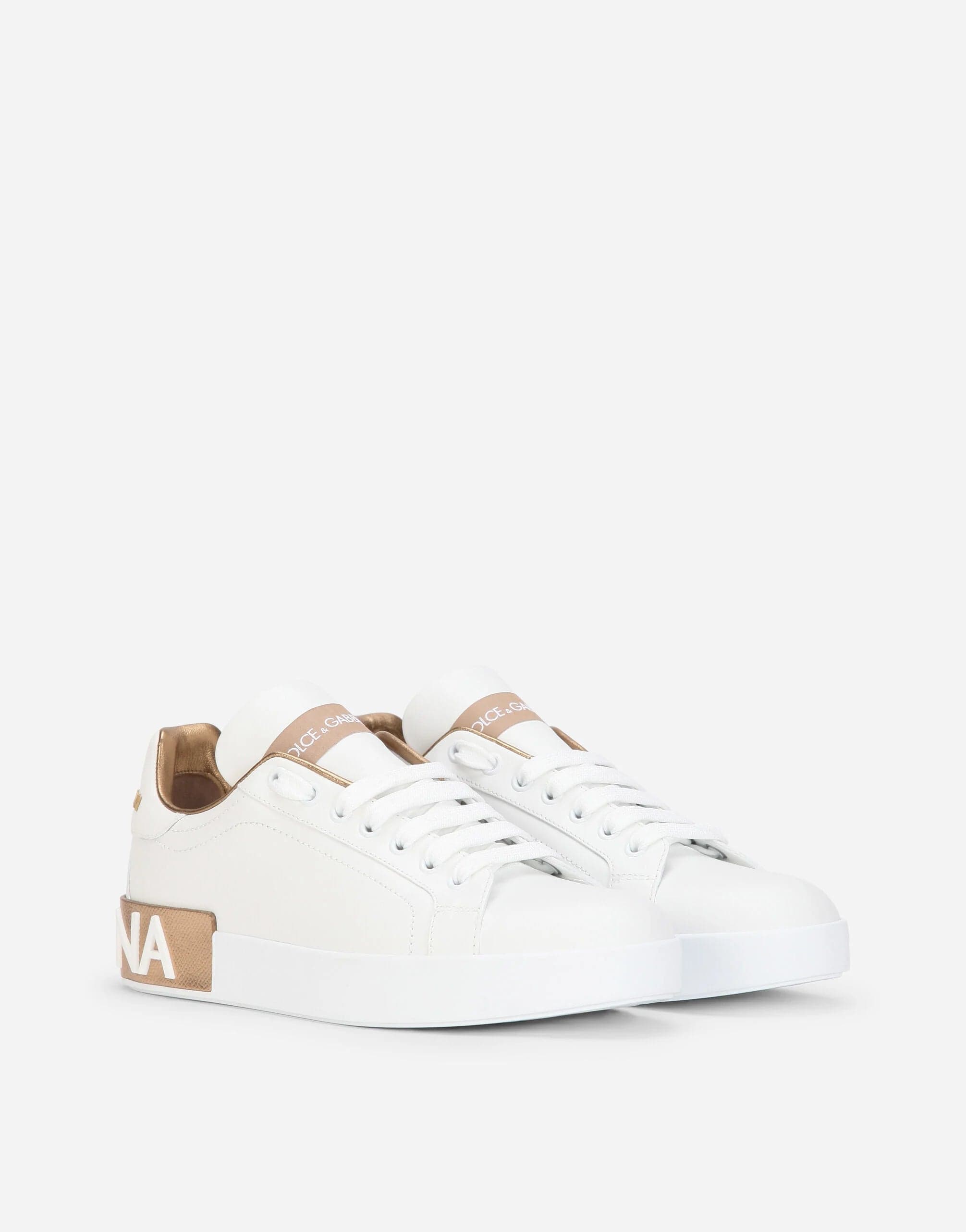 Dolce & Gabbana Calfskin Portofino Sneakers