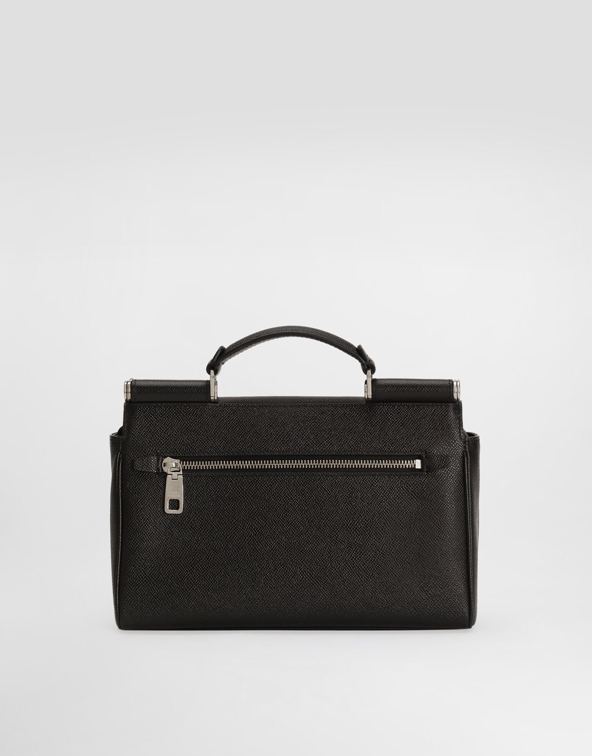 Dolce & Gabbana Calfskin Sicily Bag Shoulder Bag