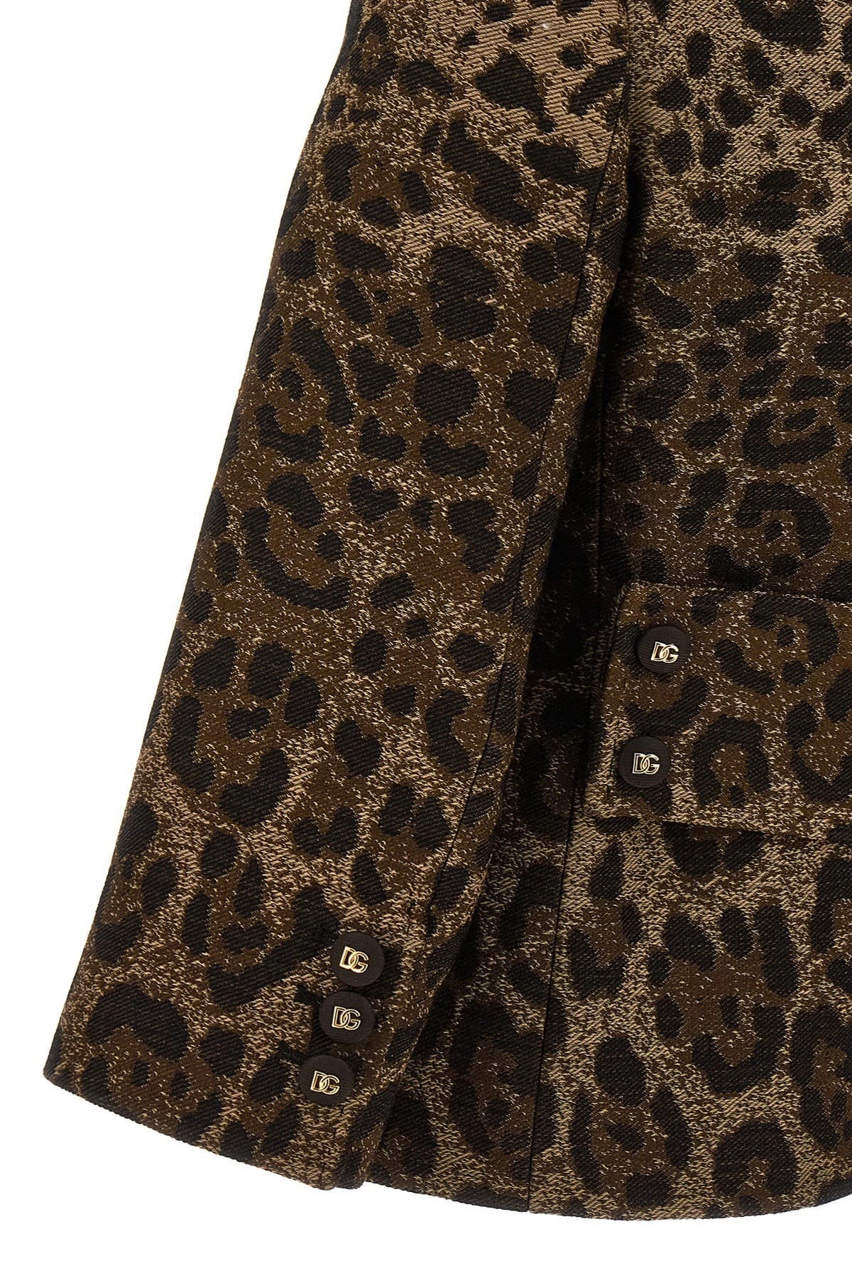 Dolce & Gabbana Dolce & Gabbana Camel Collection Cropped Blazer