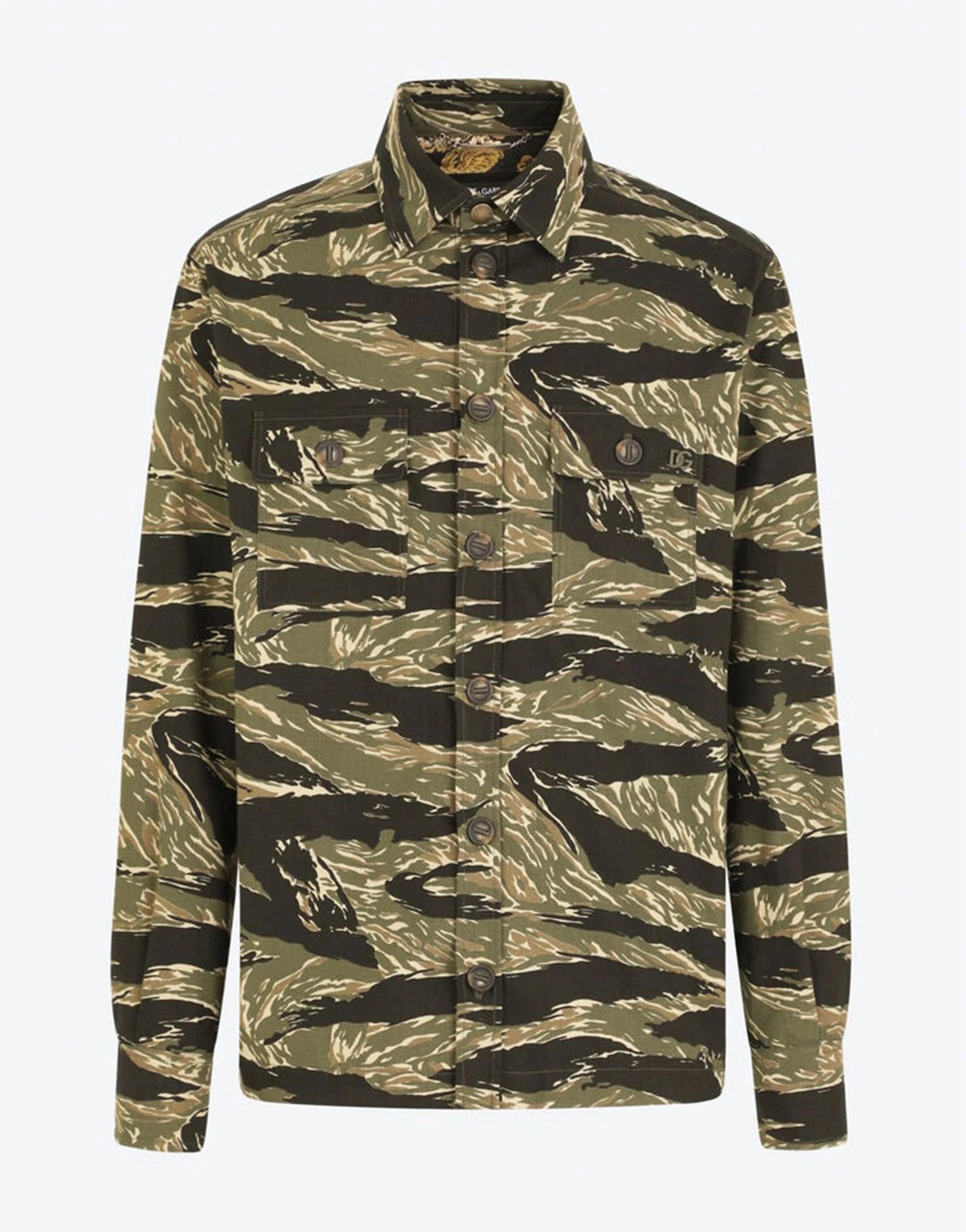 Dolce & Gabbana Camo-Print Jacket