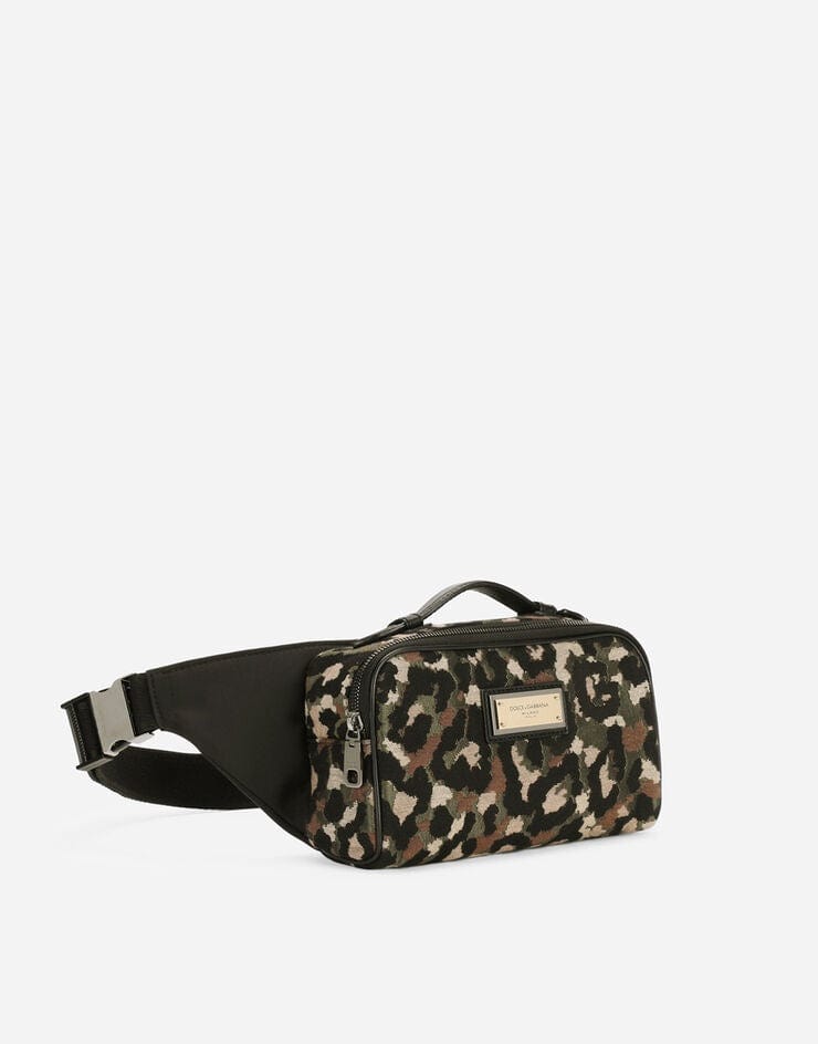 Dolce & Gabbana Camouflage Jacquard Belt Bag