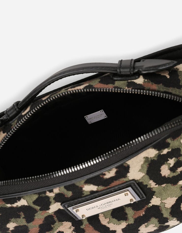 Dolce & Gabbana Camouflage Jacquard Belt Bag