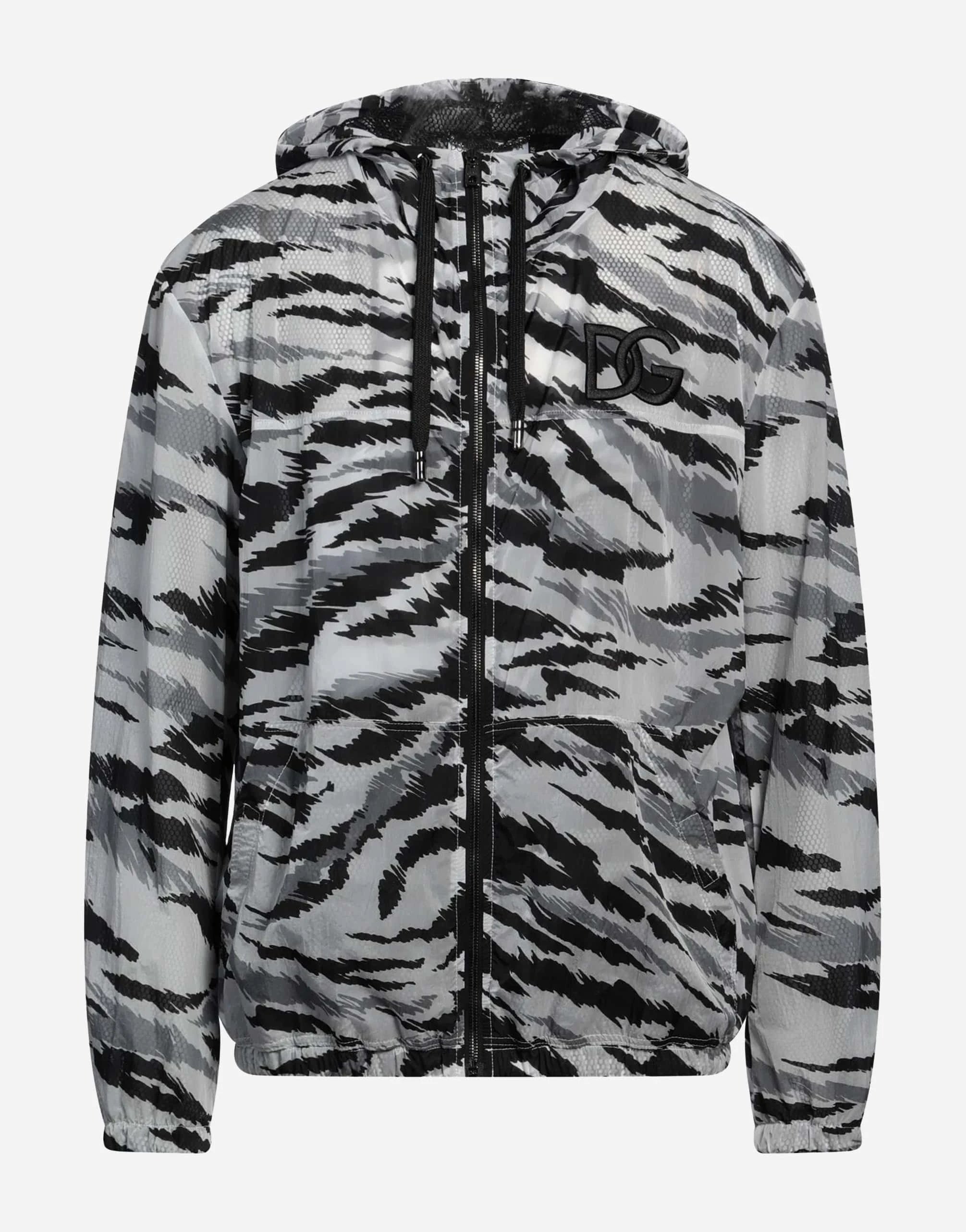 Dolce & Gabbana Camouflage-Print Hooded Sweatshirt
