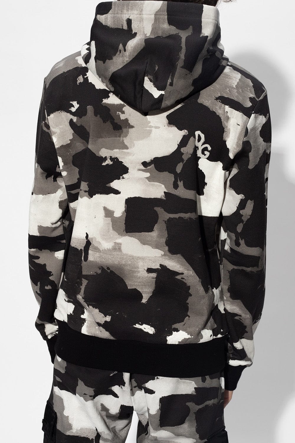 Dolce & Gabbana Camouflage Print Hoodie | Sendegaro CA
