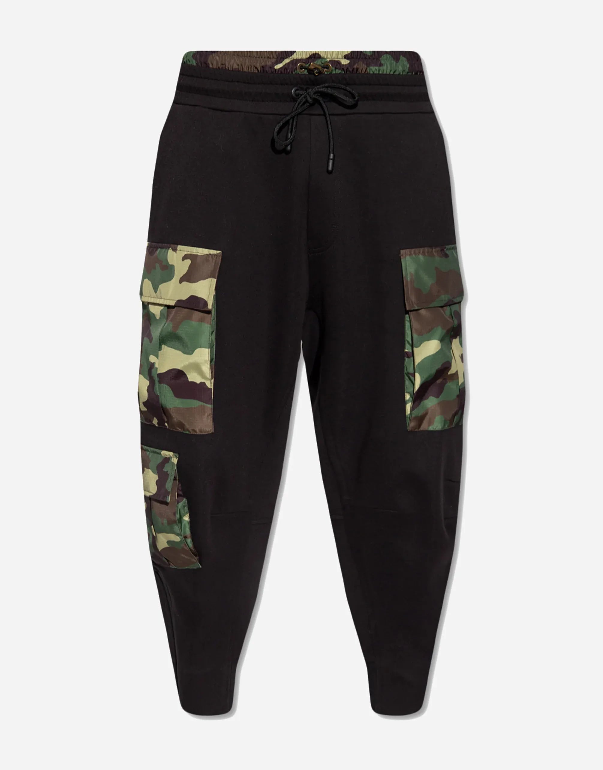 Dolce & Gabbana Camouflage-Print Inserts Sweatpants